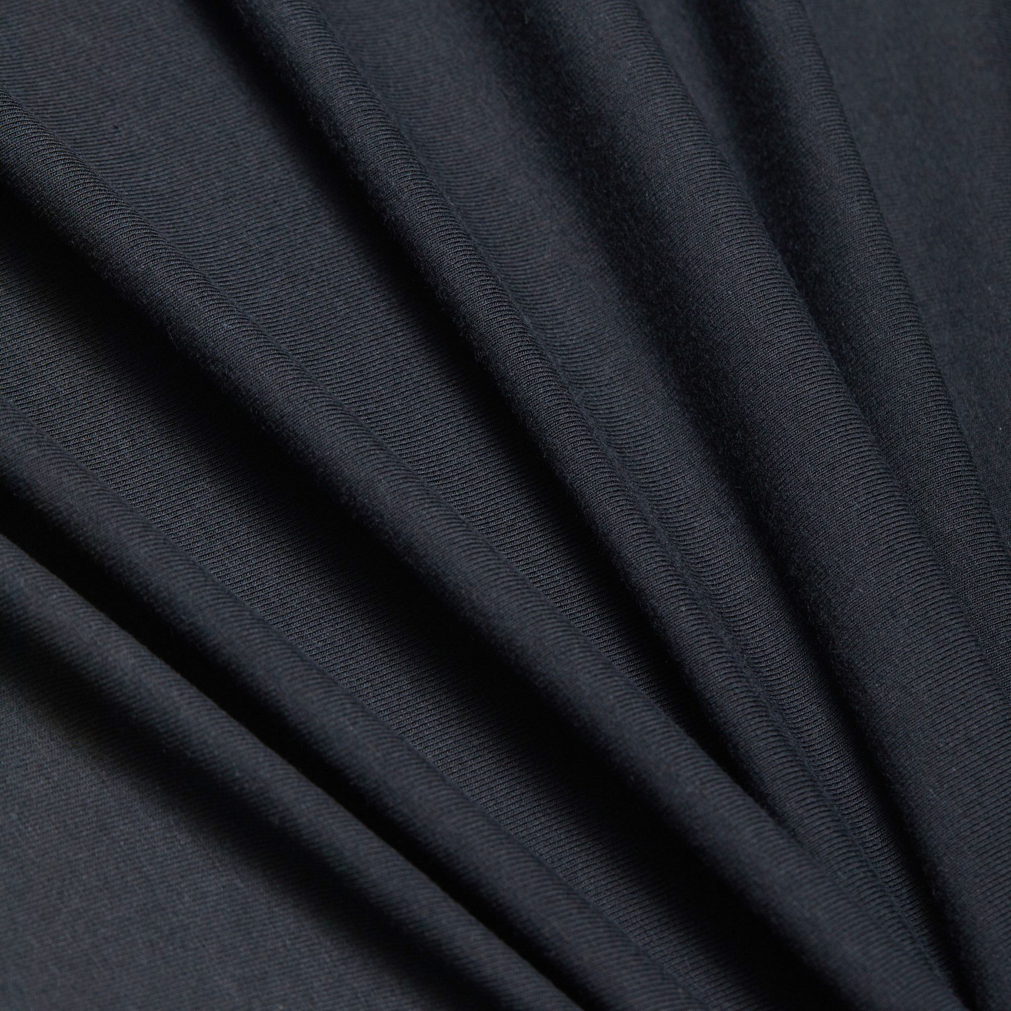 Хлопок трикотажный Ne 40/1/950 (Черный, Стандарт, БП)