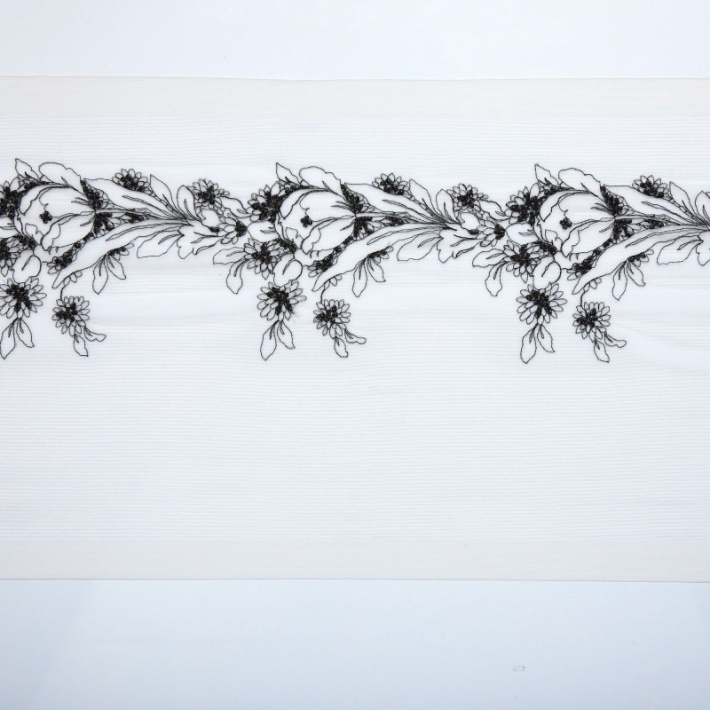 Вышивка На Сетке Эластичной 415041 (Айвори, K55665, БП)