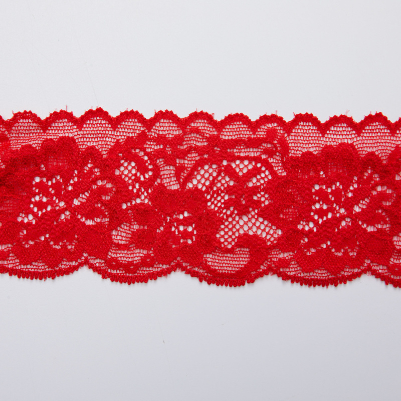 Кружево эластичное узкое 39225BH (Красный, 671247B, БП)