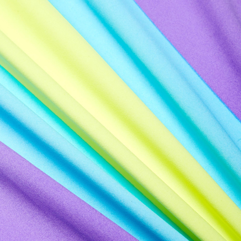 Микрофибра принт stt002fp (Желтый, Stripe Sky/Lemon, БП)