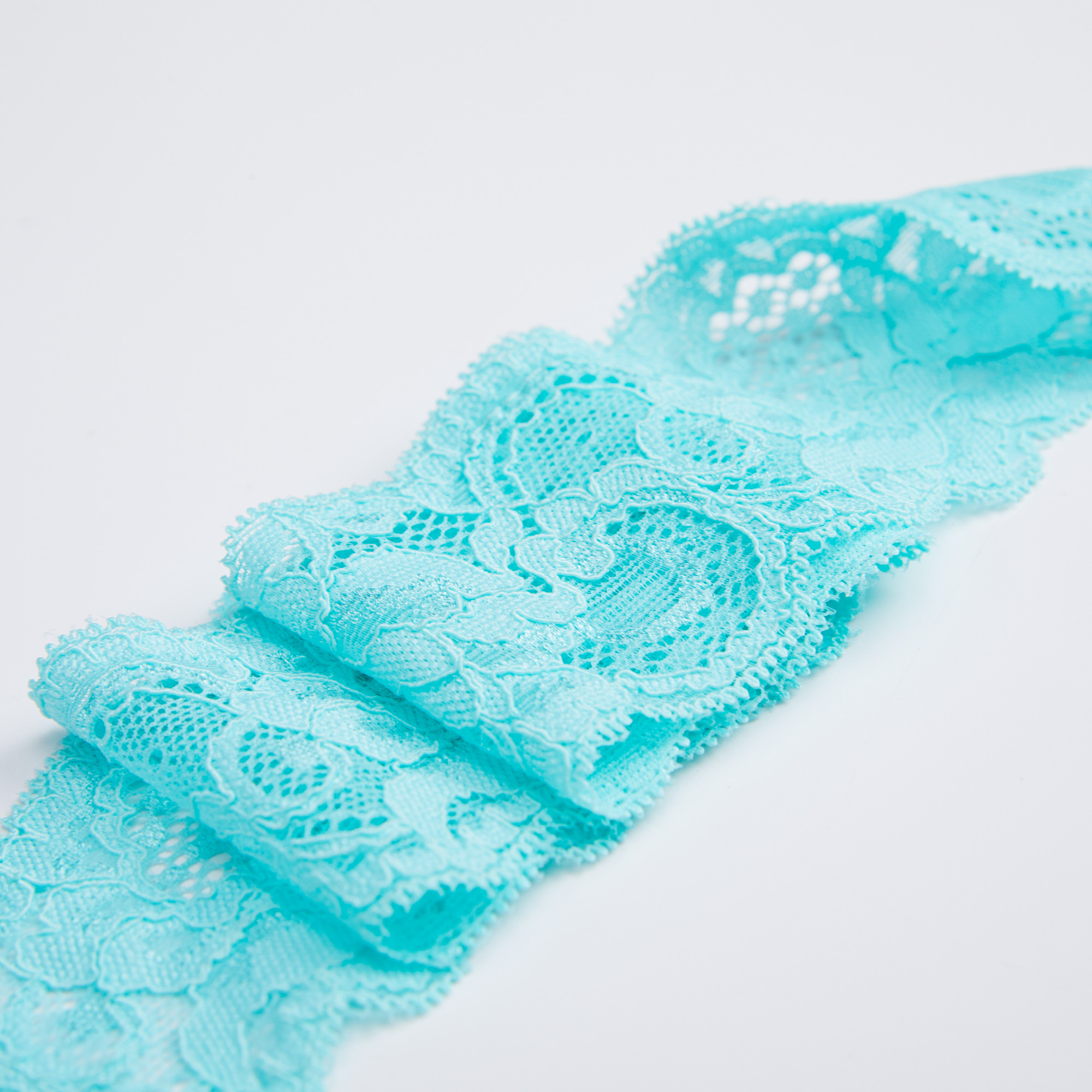 Кружево Эластичное Узкое 606060 (Ментоловый, С14033872, БП)