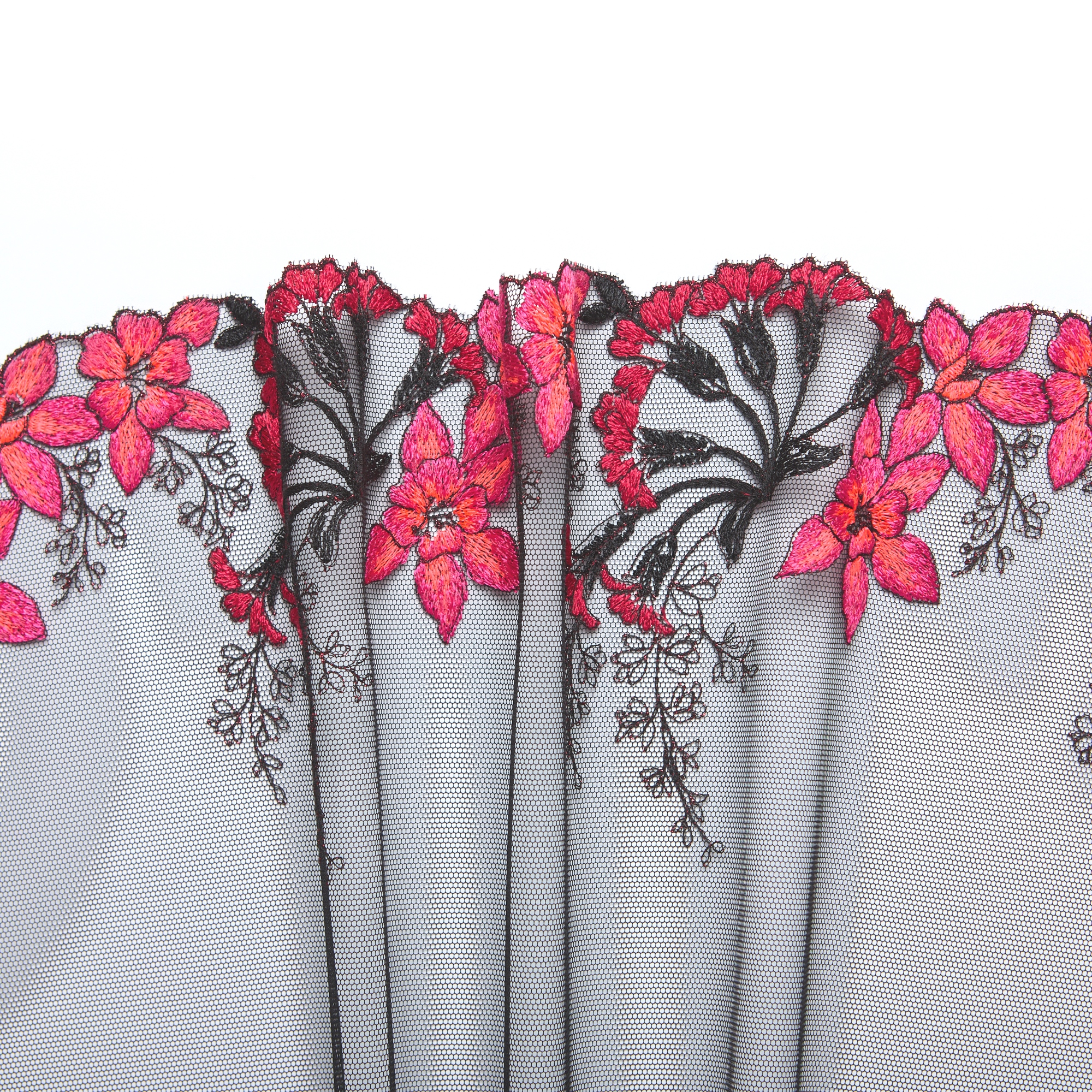 Вышивка На Сетке Неэластичной 418358 (Черный, K66195, БП)