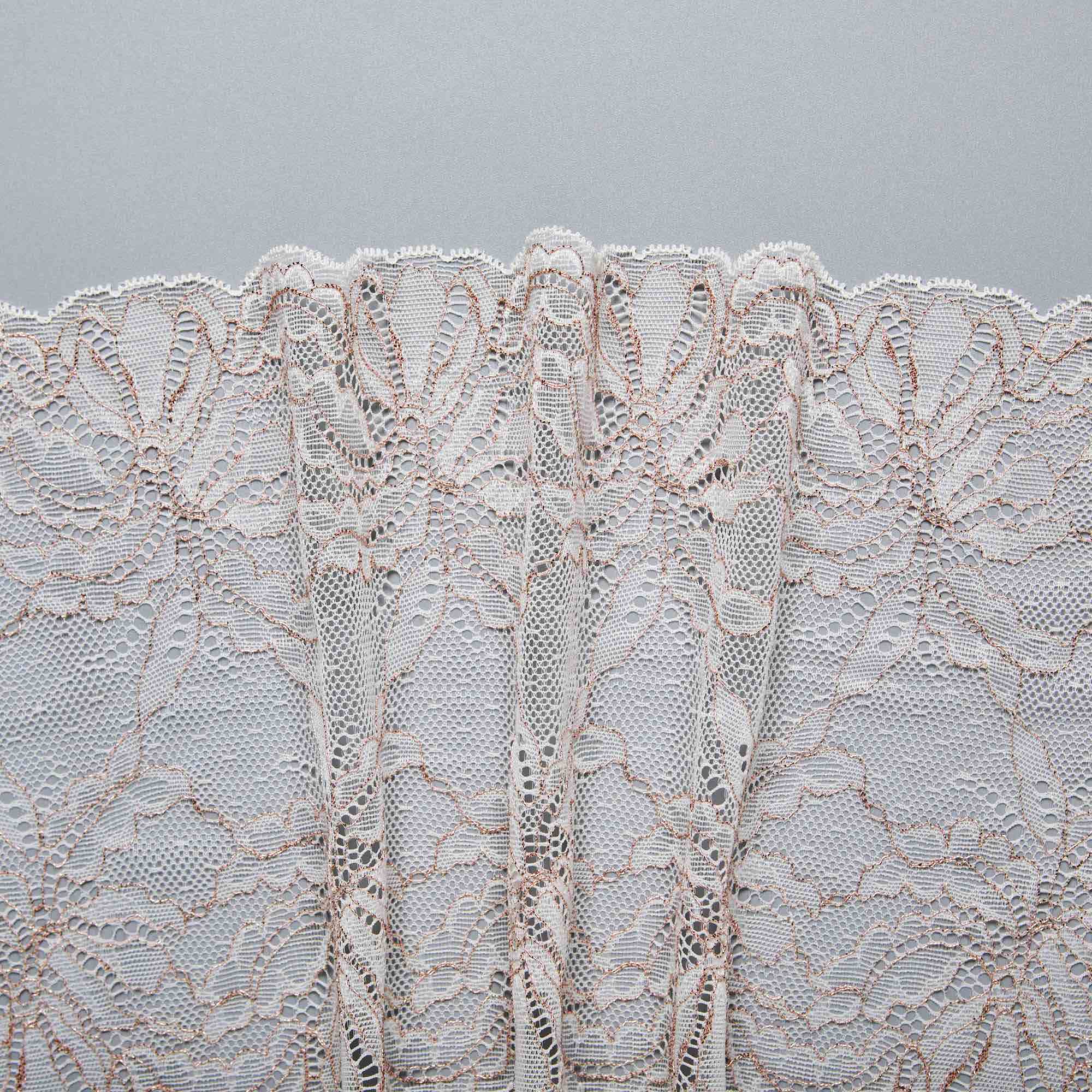 Кружево Эластичное H07801JR (Айвори, Q140514001, БП)