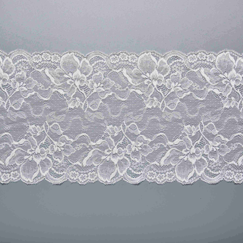 Кружево эластичное nes0006 (Айвори, 11-0602 TC, БП)