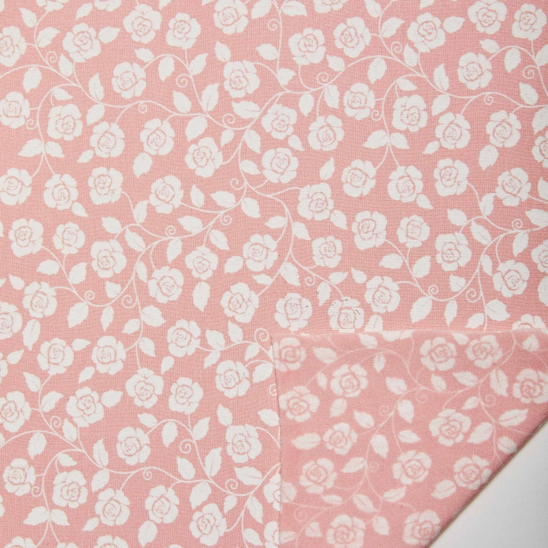 Модал трикотажный принт 16562p (Розовый, leila, БП)