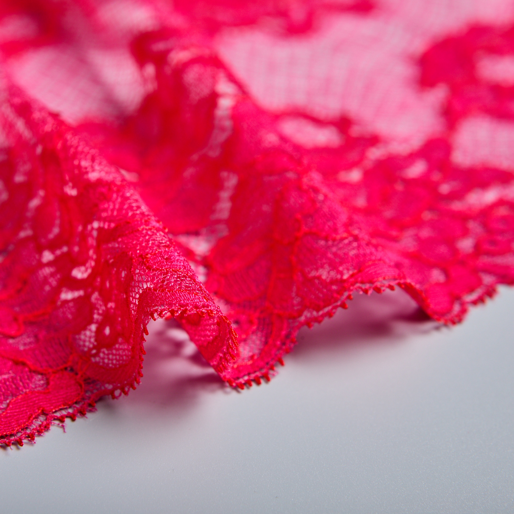 Кружево Эластичное J6055BAJ (Фуксия, 16187553B, БП)