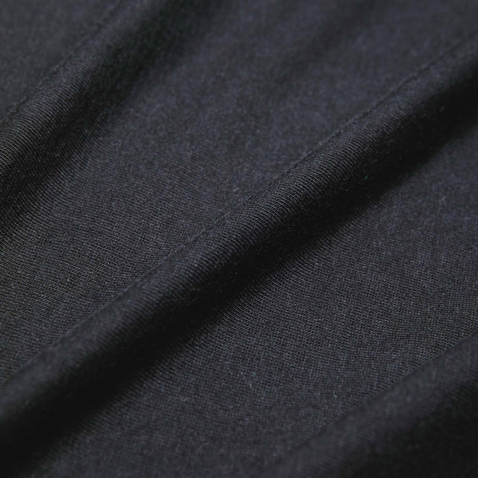 Хлопок трикотажный 0616RES (Черный, Стандарт, БП)