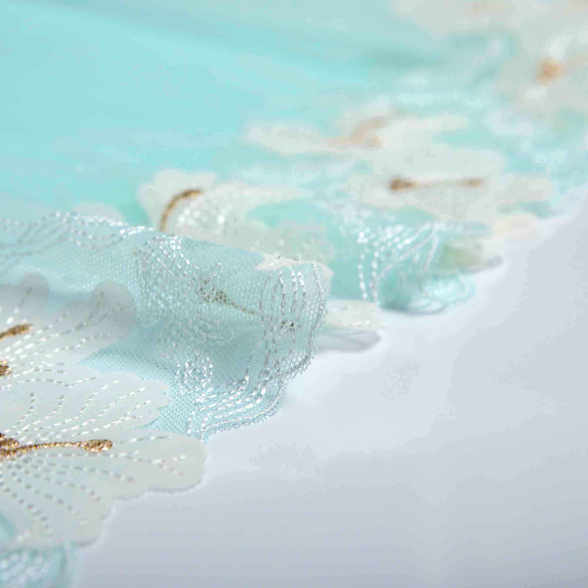 Вышивка На Сетке Неэластичной LCRC32580C (Голубой, 3, БП)