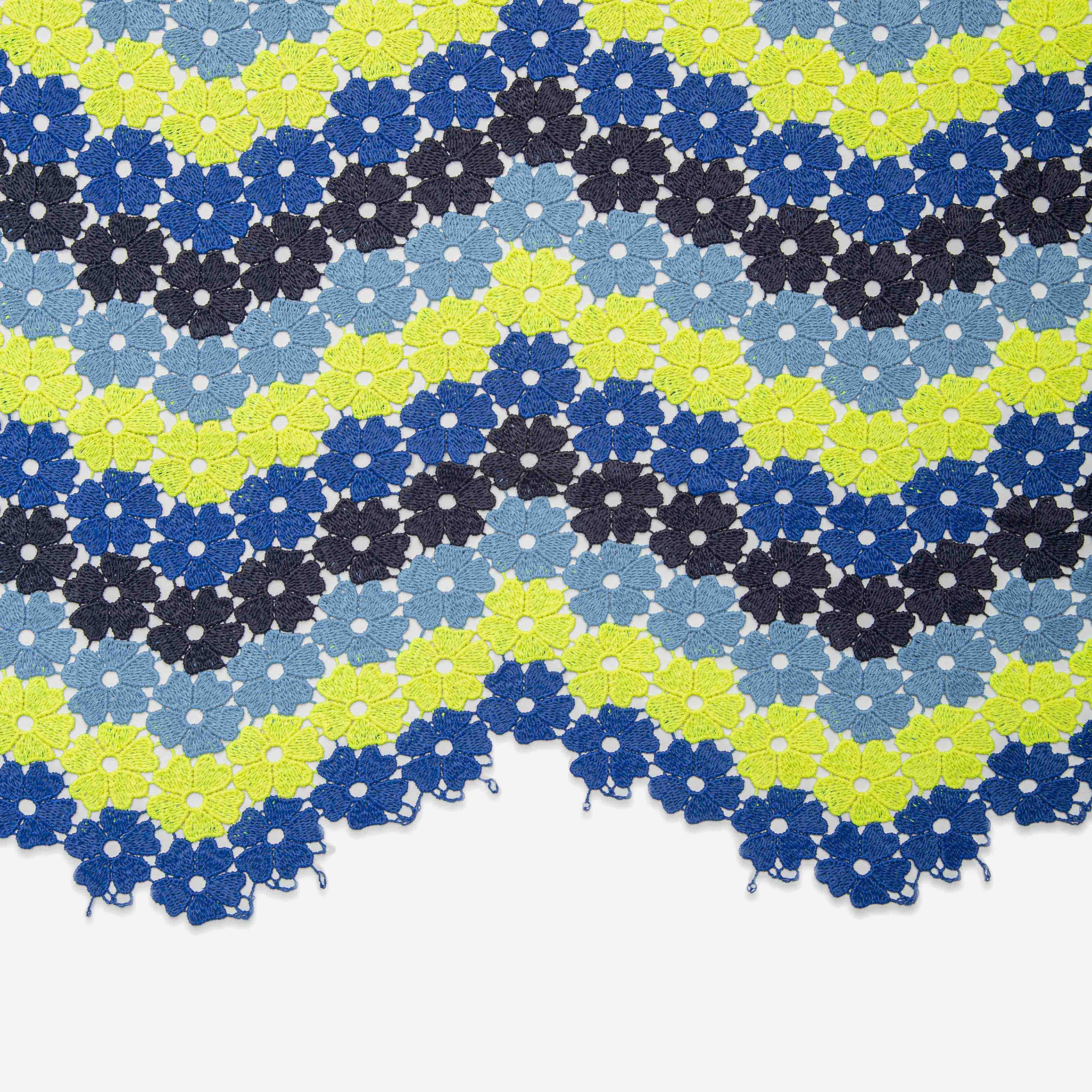 Гипюр xga00090a (Синий, 101, БП)