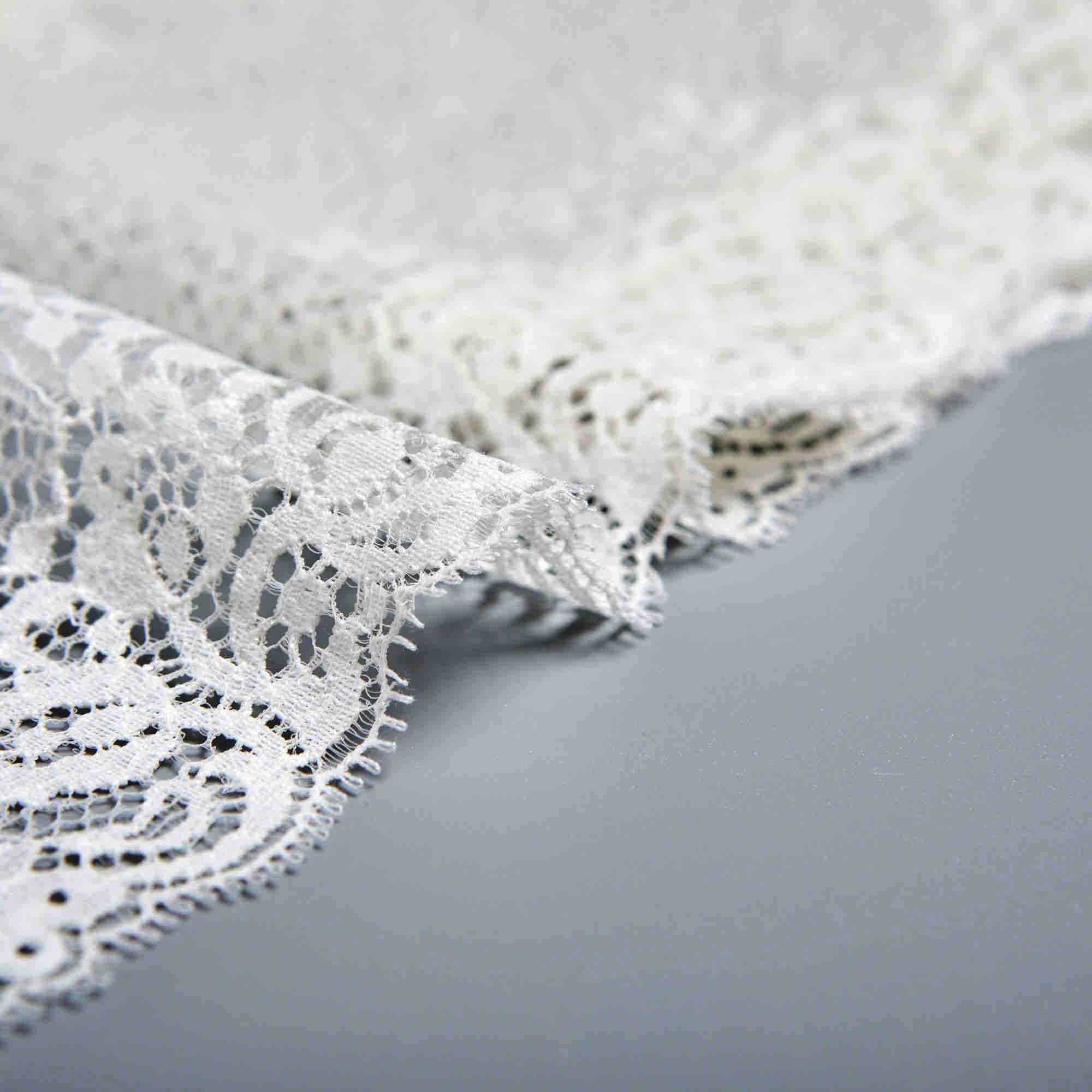 Кружево эластичное 170/86039 (Айвори, ECRU LAVE, БП)
