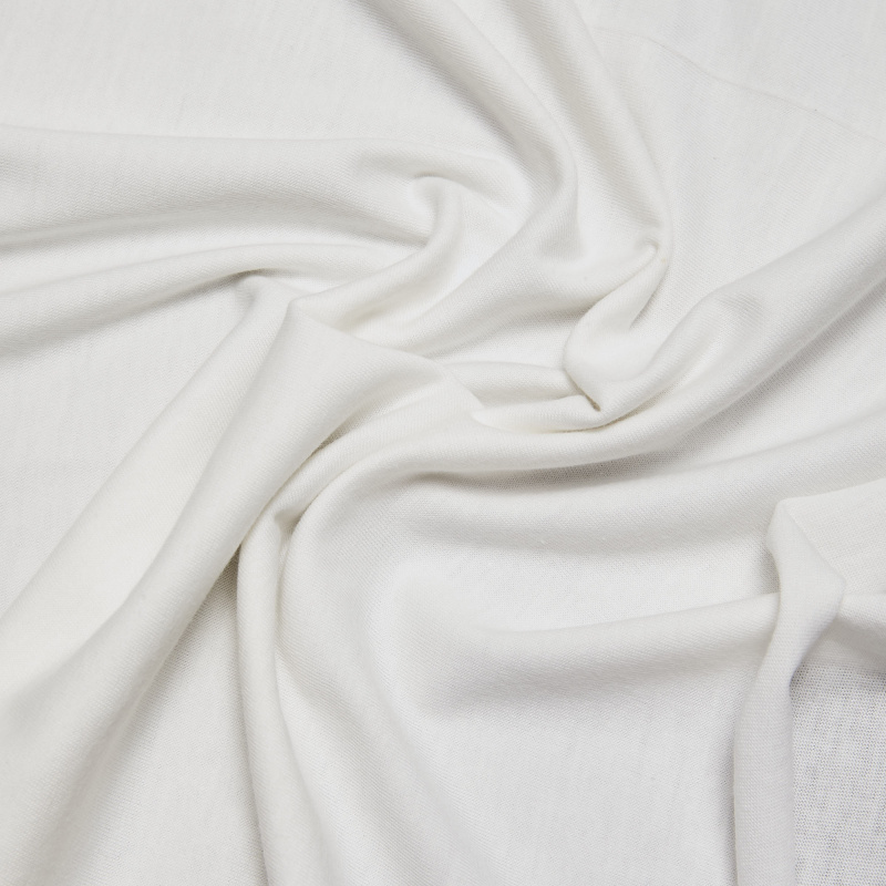 Хлопок трикотажный 30/1opened suprime (Белый, 11-0602 TC, БП)