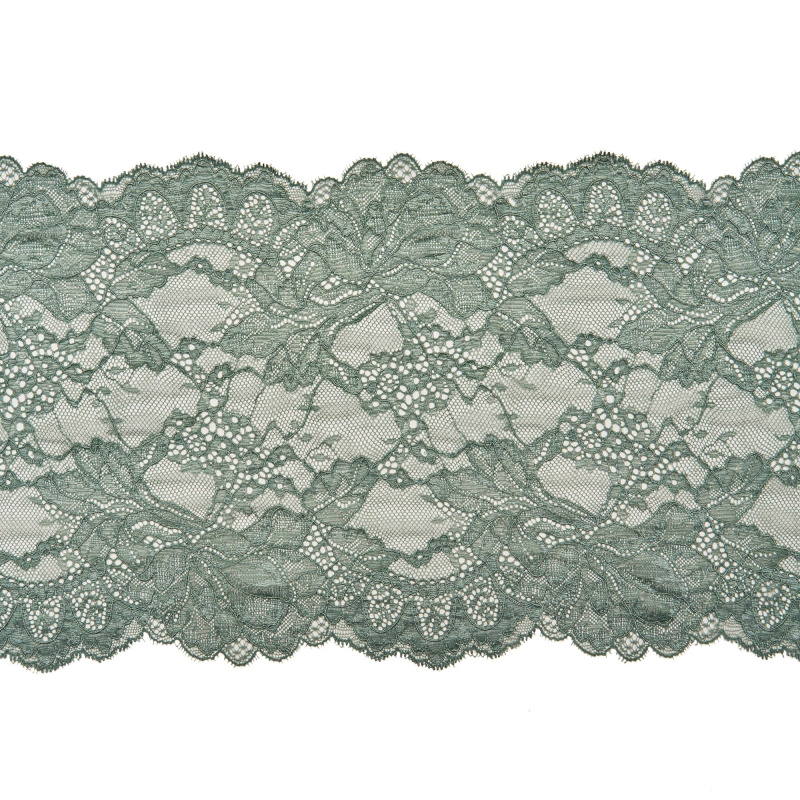 Кружево Эластичное J60261RA (Зеленый, FAD202967B, БП)