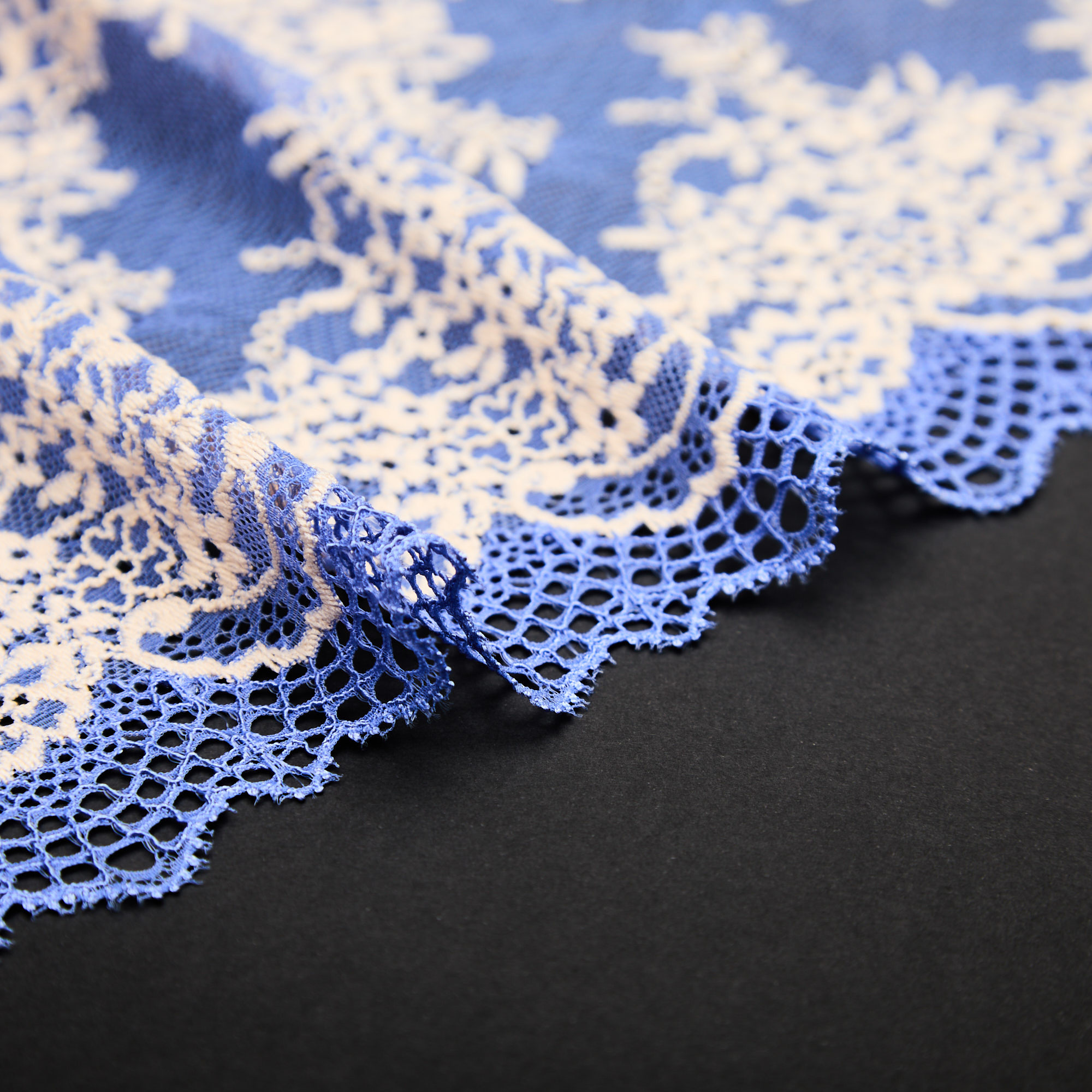 Кружево Эластичное HK613M (Сиреневый, V0005357B, БП)