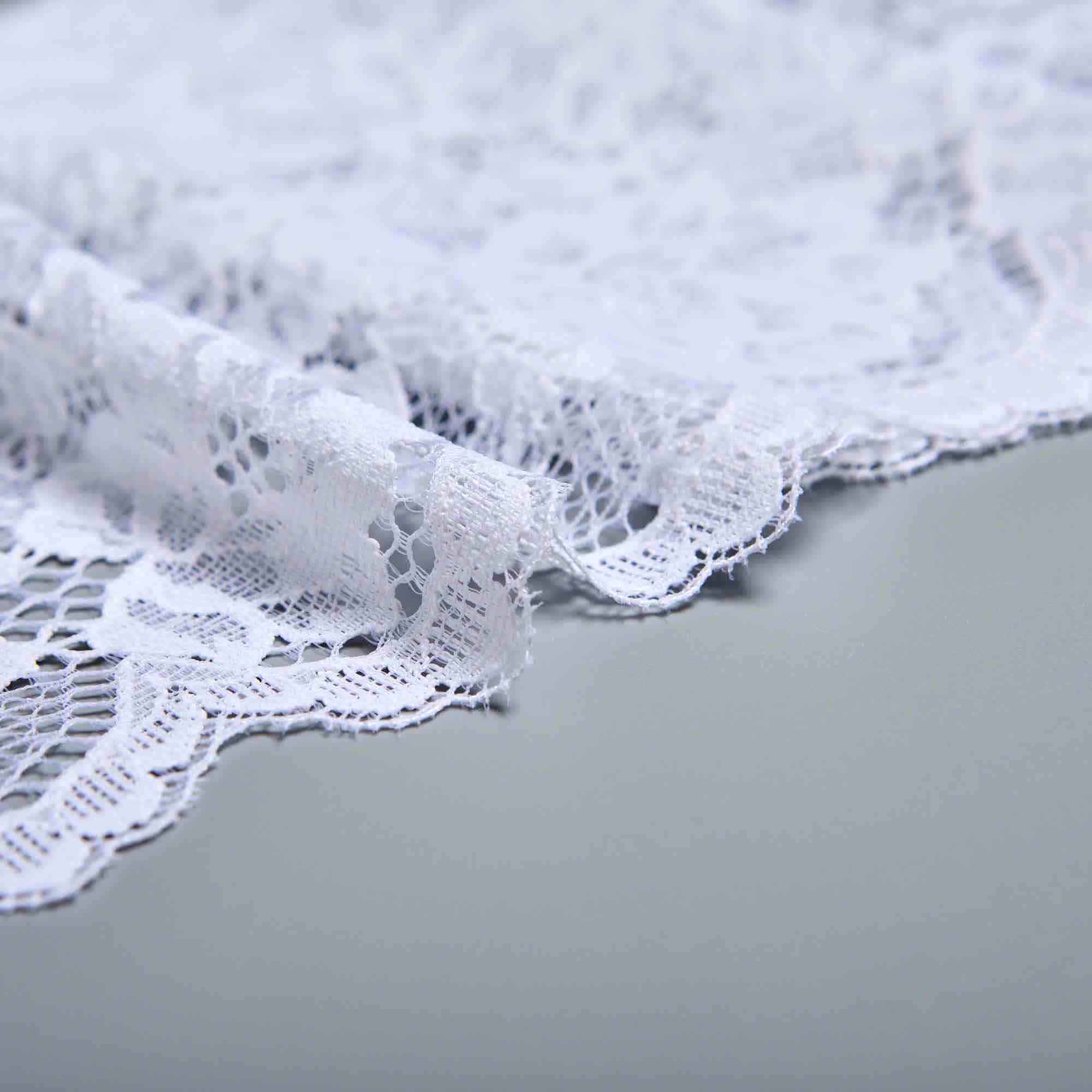 Кружево Эластичное HD618M (Белый, Стандарт, БП)