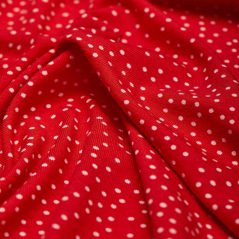 Модал трикотажный принт F/80/05480/541 (Красный, 90399 30241, БП)