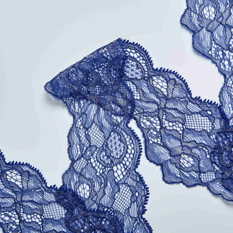 Кружево Эластичное Узкое 9764RDH (Синий, 6C2349A, БП)