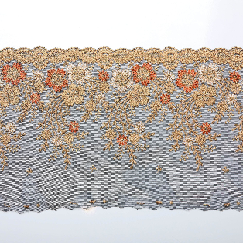 Вышивка На Сетке Неэластичной 420776 (Черный, 1 5127/11, БП)