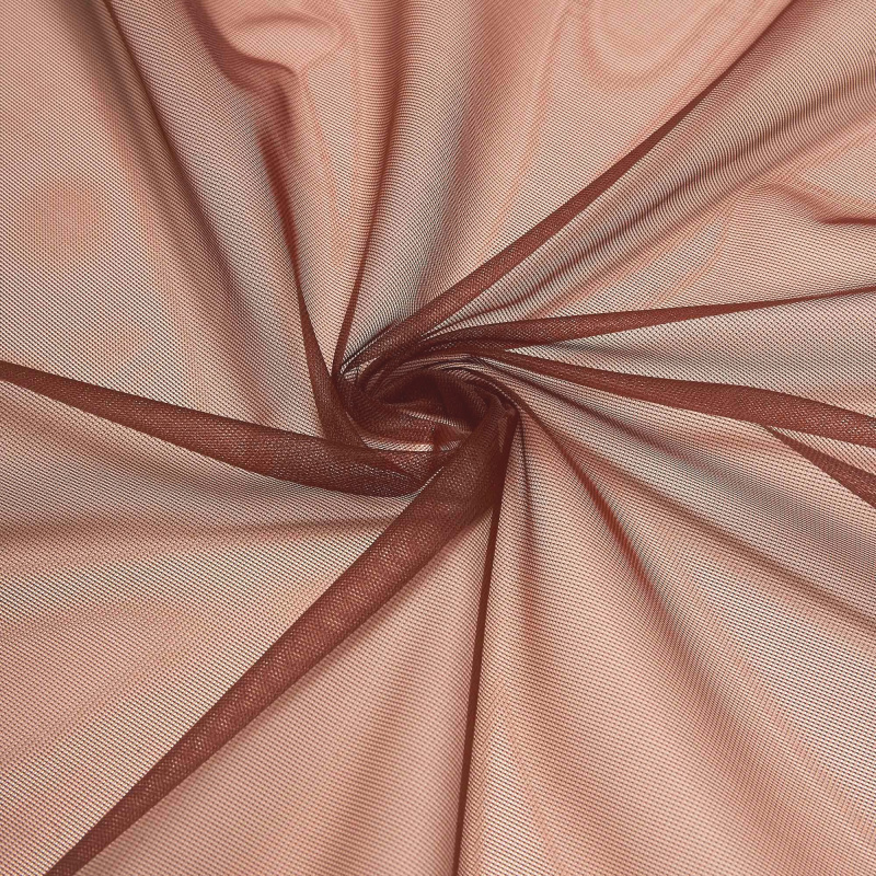 Сетка неэластичная 387 (Коричневый, 1075, БП)