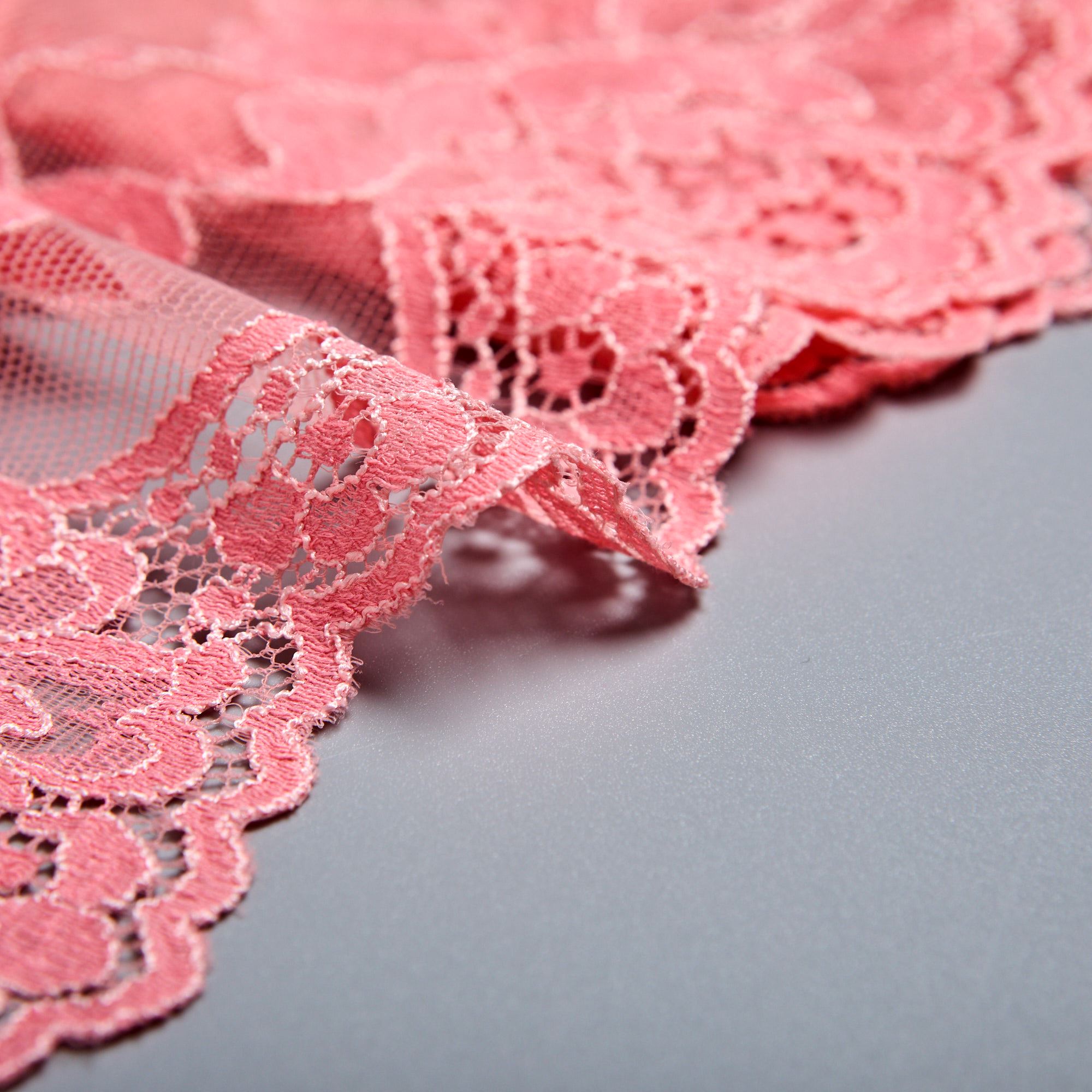 Кружево Эластичное M05265.15 (Розовый, pink, БП)