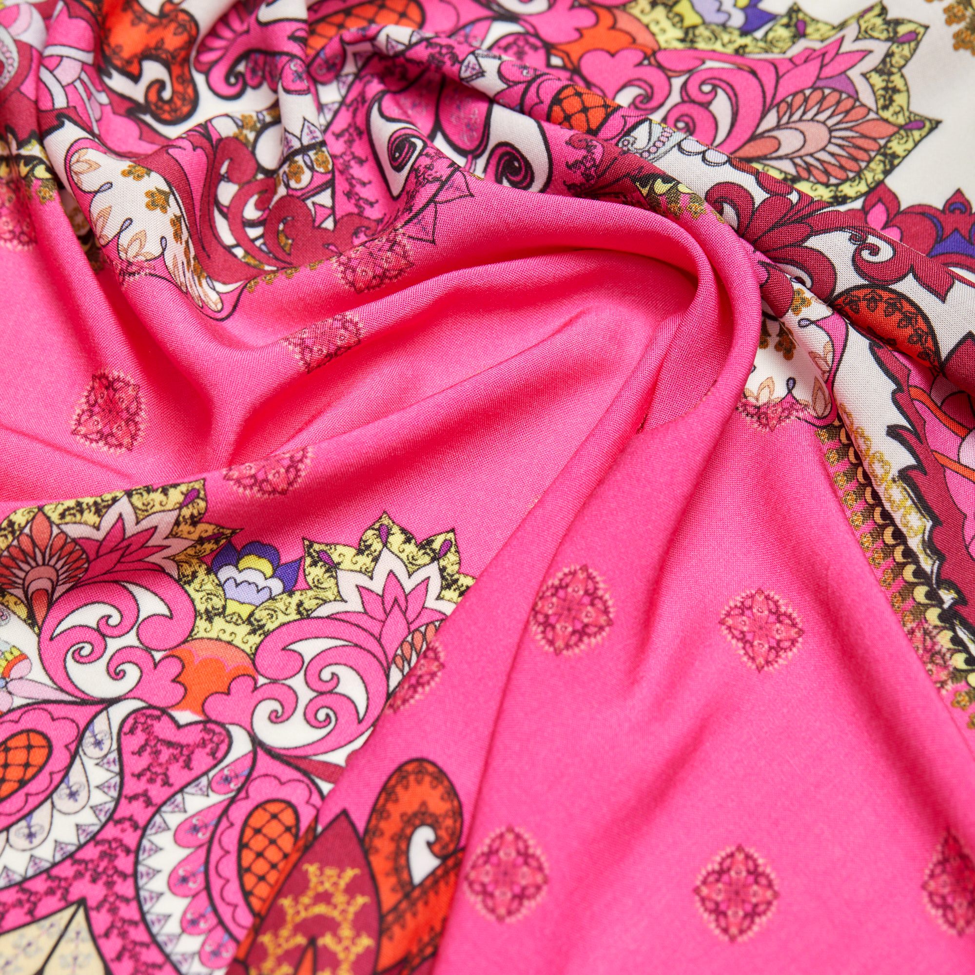 Вискоза тканая принт ALEX (Фуксия, D10505 var.RRGB1, БП)