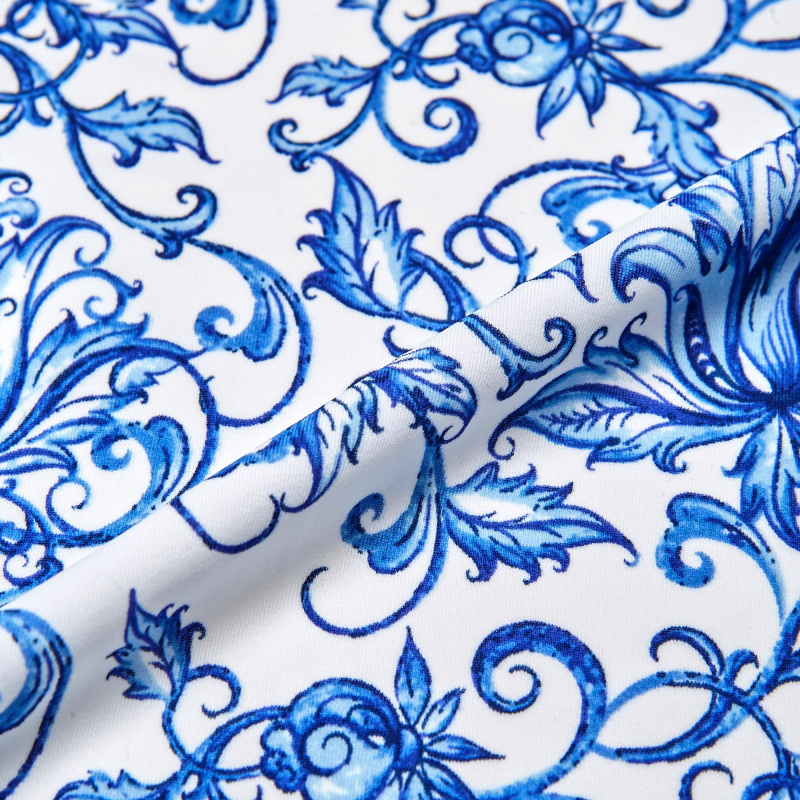 Микрофибра принт WH1005p (Белый, A421380-1E, БП)