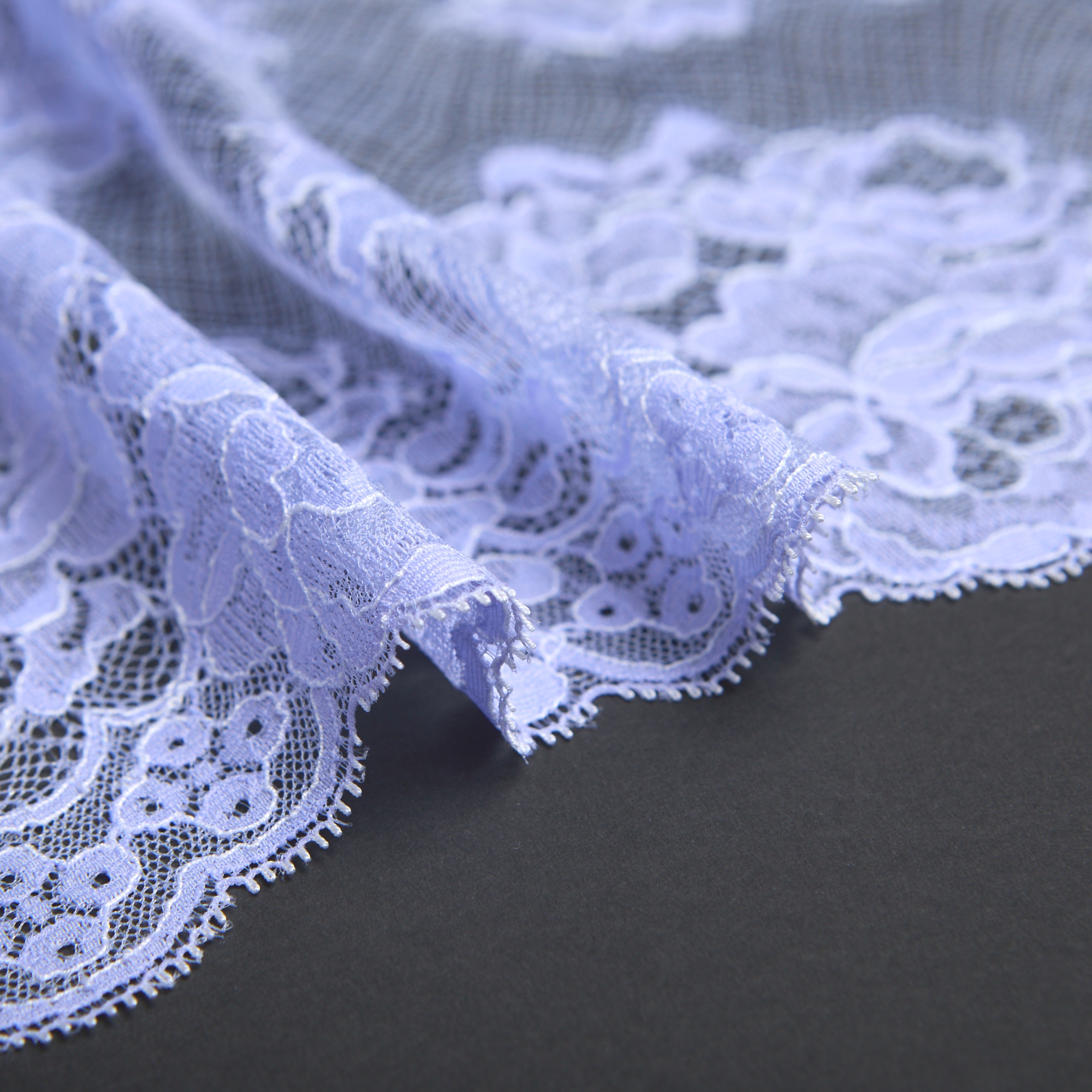 Кружево Эластичное J6055BAJ (Сиреневый, 16175811B, БП)