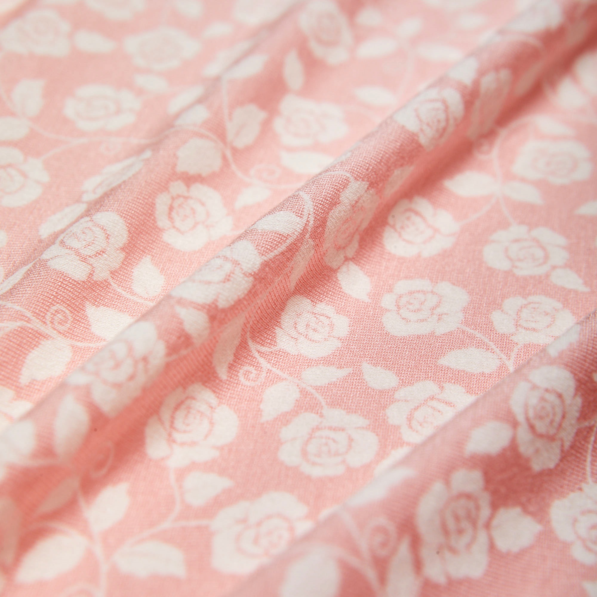 Модал трикотажный принт 16562p (Розовый, leila, БП)