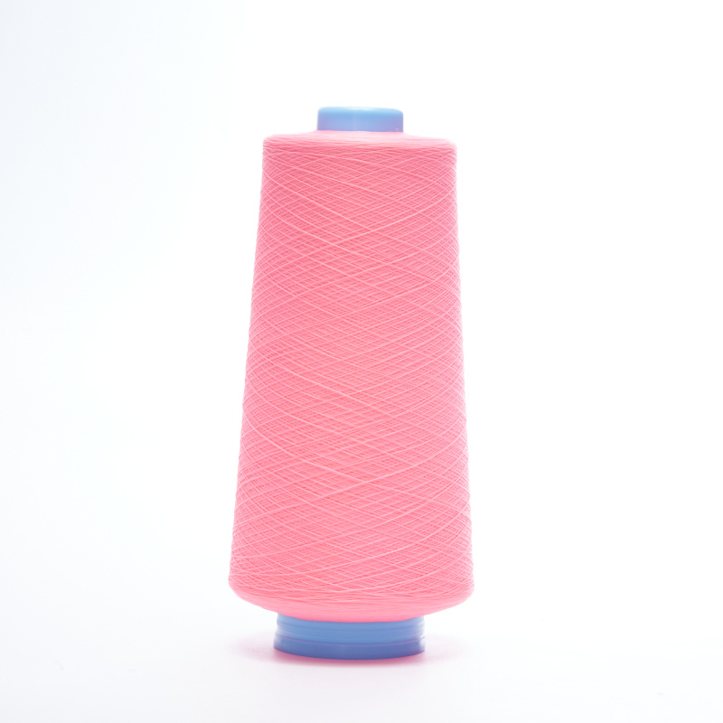 Нитки текстурированные sabatex 120 (Розовый, 7077, БП)