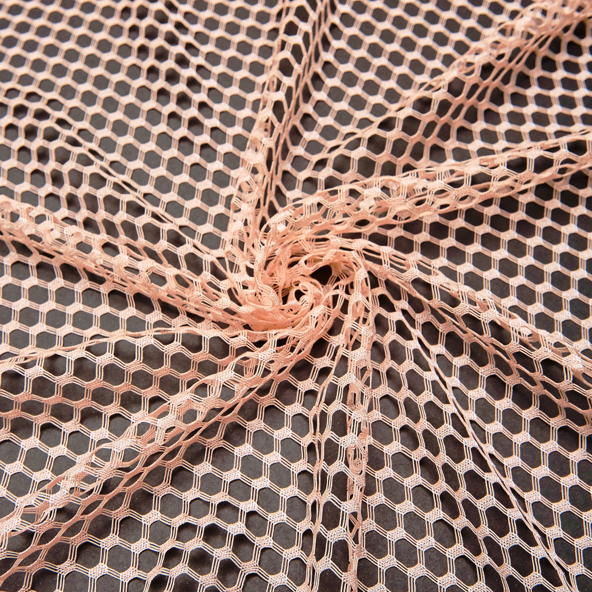 Сетка Эластичная Фактурная S9266AAA (Бежевый, 16188189C, БП)