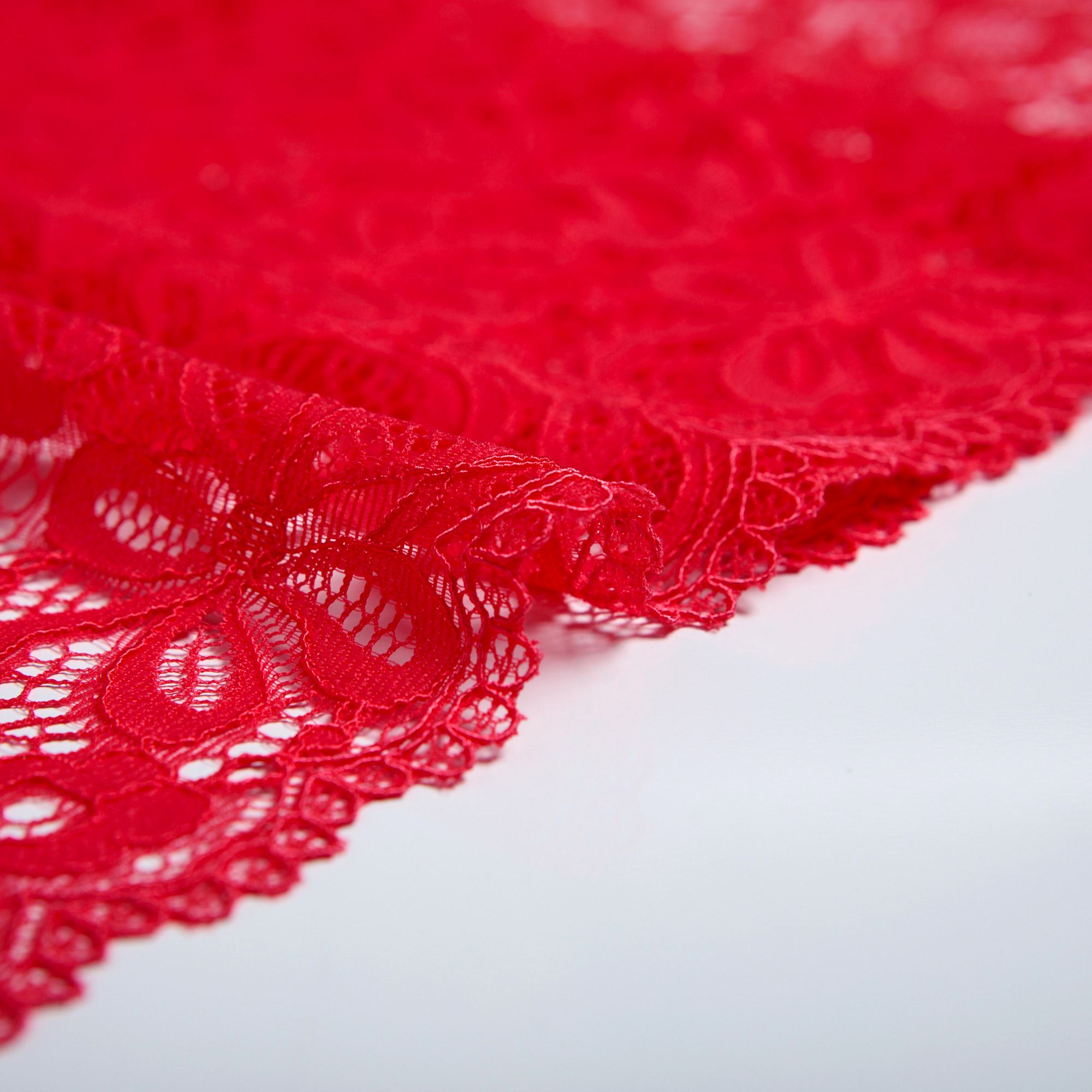 Кружево Эластичное HR397A (Красный, R0017690-A, БП)