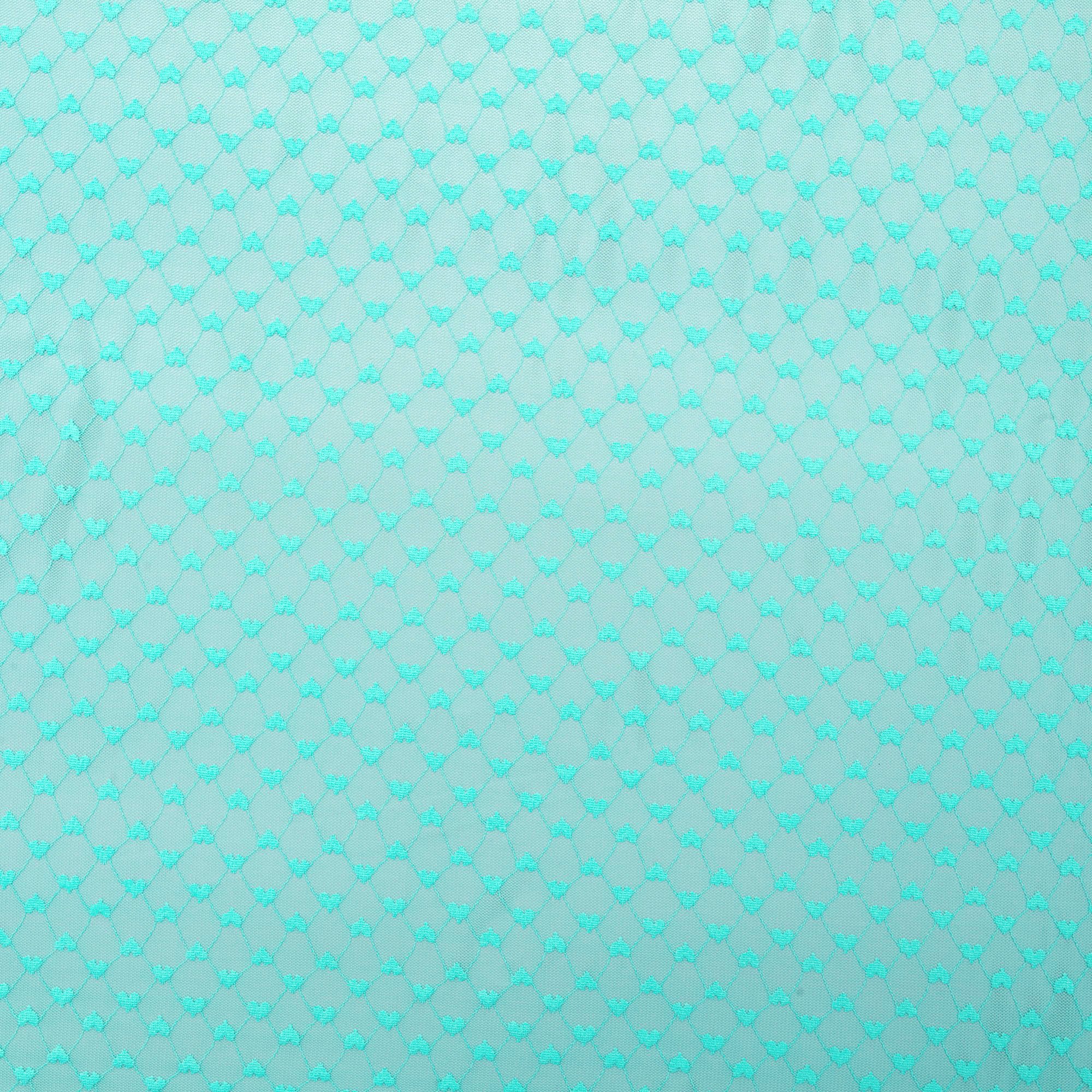 Кружевное Эластичное Полотно L02142D (Зеленый, Q150422170, БП)