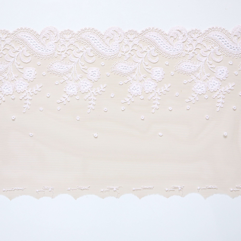 Вышивка На Сетке Неэластичной 421678-6485 (Белый, 3534/13, БП)