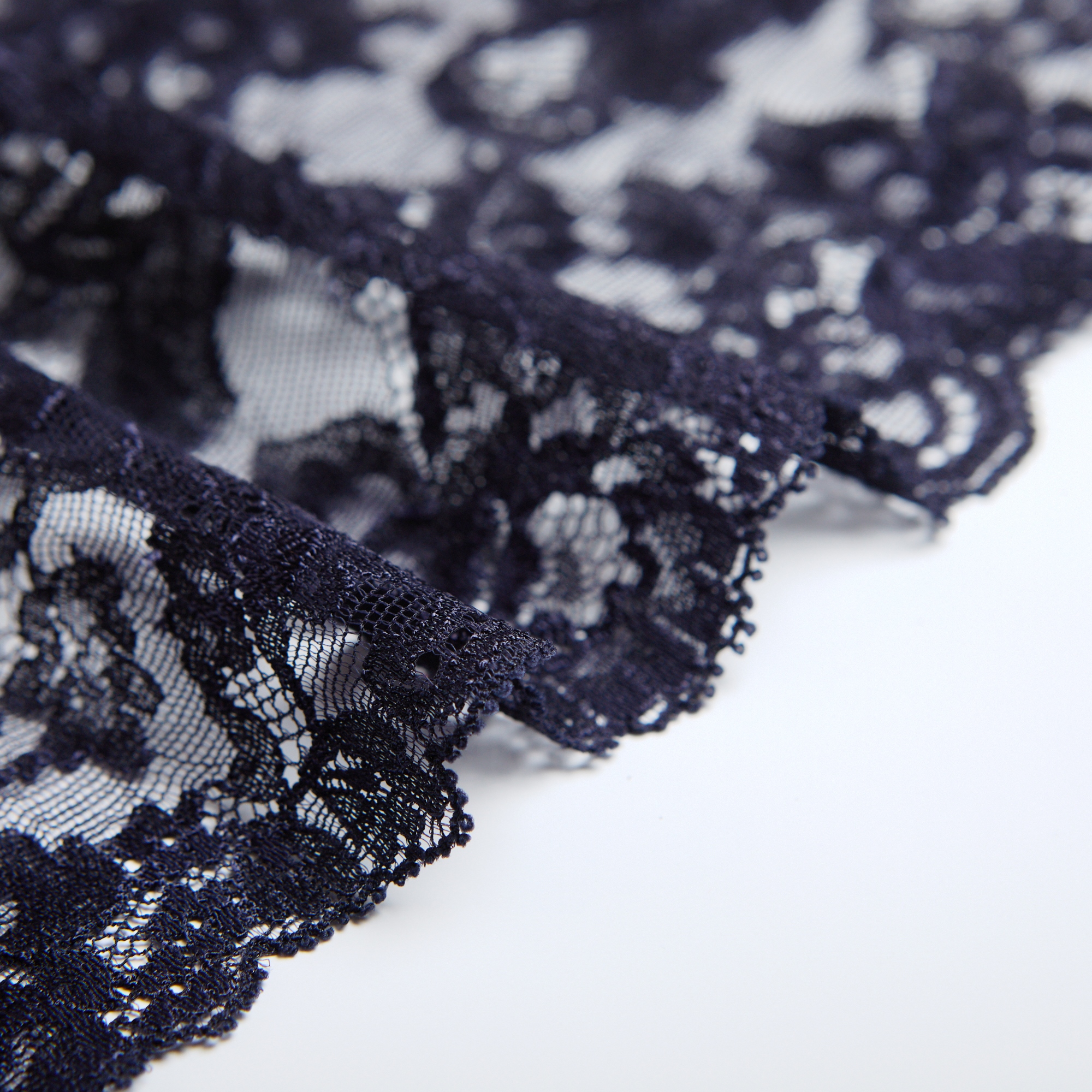 Кружево Эластичное B1549C (Синий, Blue 2, БП)