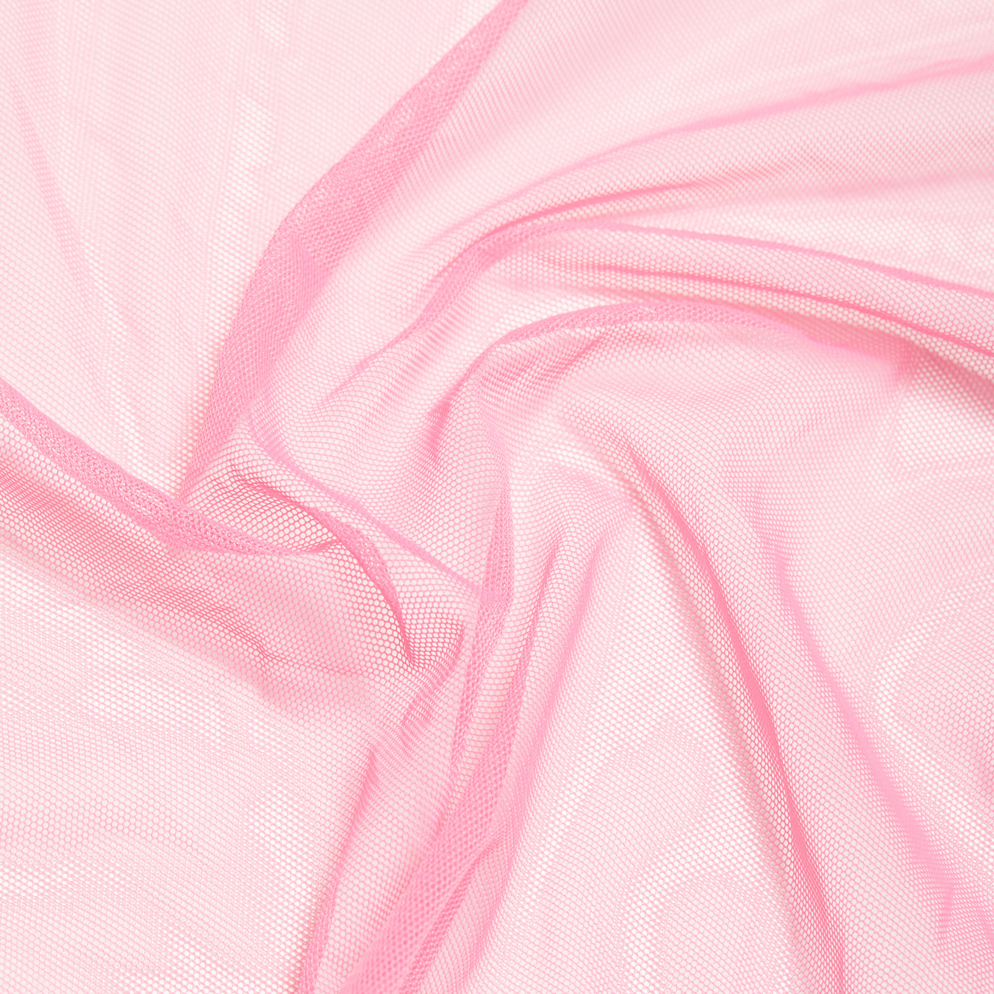 Сетка неэластичная 31214 (Розовый, Стандарт, БП)