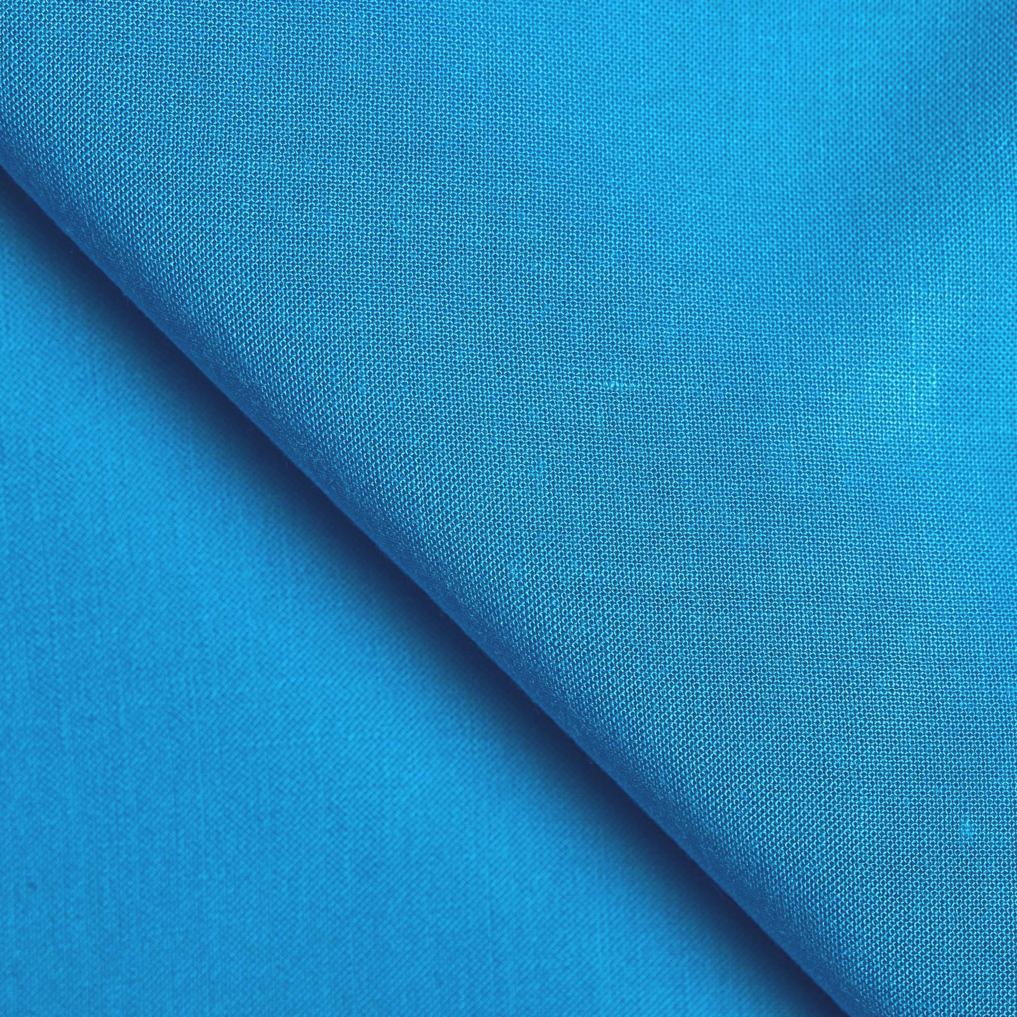 Вискоза тканая 14006 (Голубой, Bright Blue, БП)