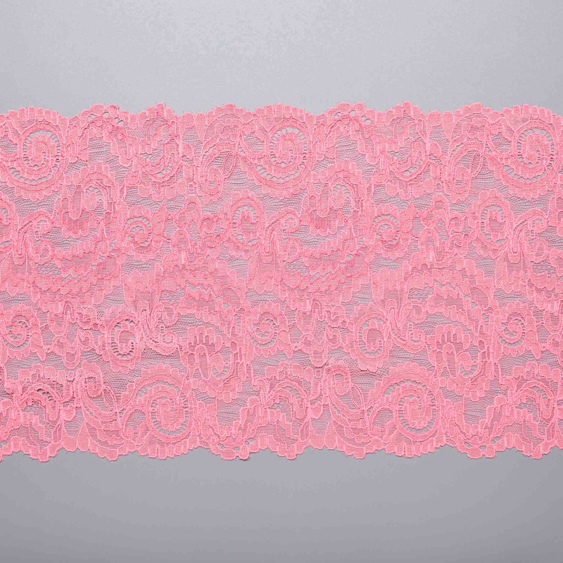 Кружево Эластичное HQ709M (Розовый, KR000181A, БП)