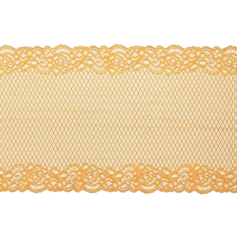 Кружево эластичное V63609 (Желтый, SH211210067A, 18-1160)
