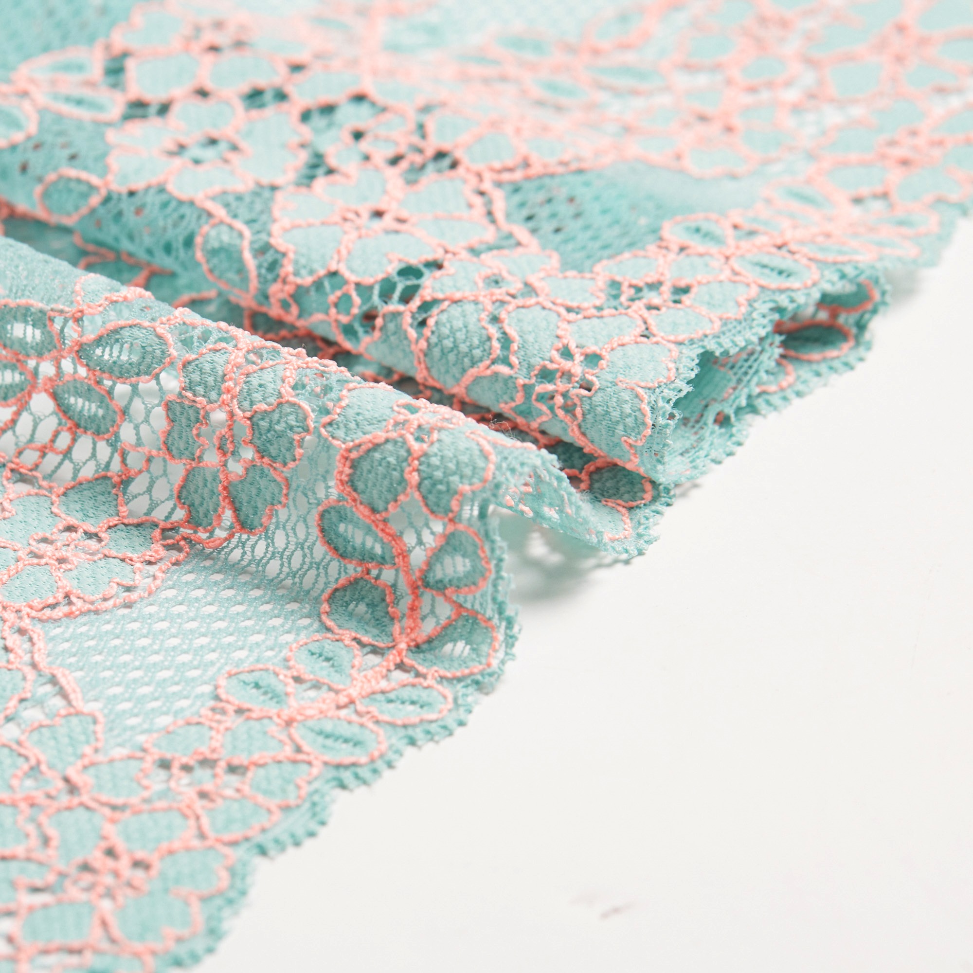 Кружево Эластичное H070198TT (Ментоловый, Q150617114, БП)