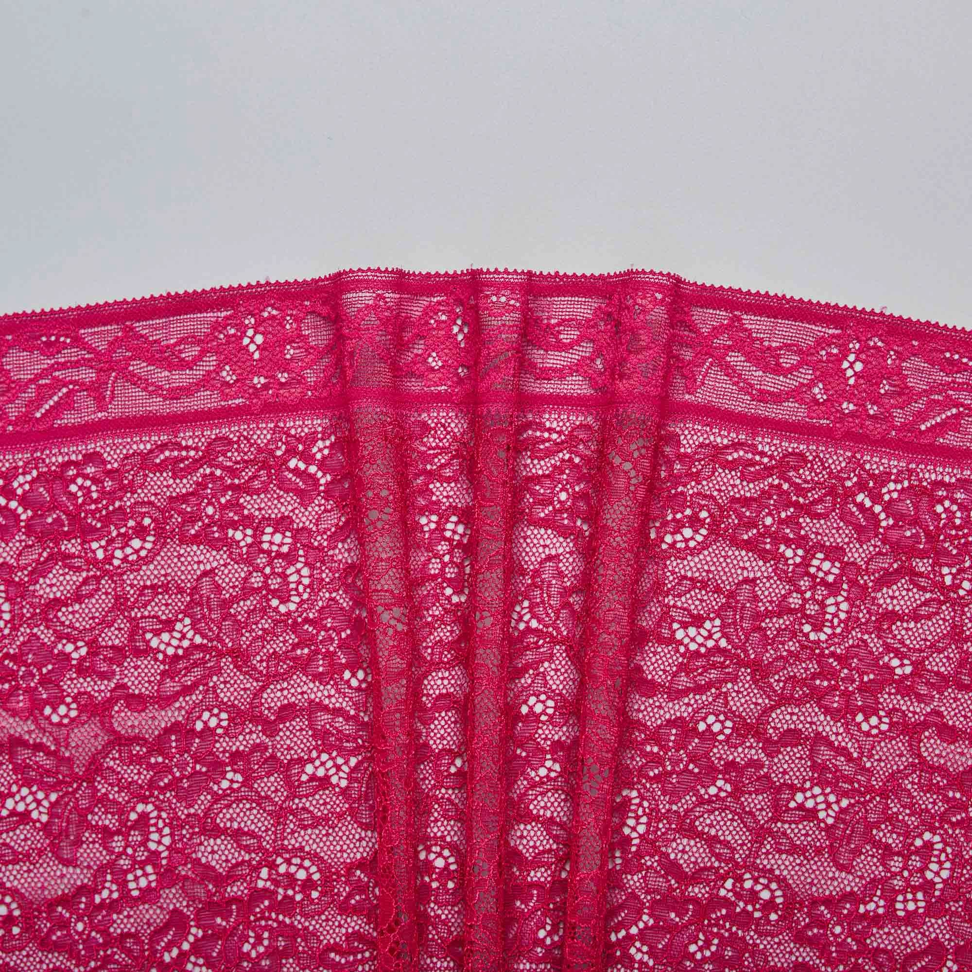 Кружево Эластичное HY312A (Малиновый, R0016377, БП)