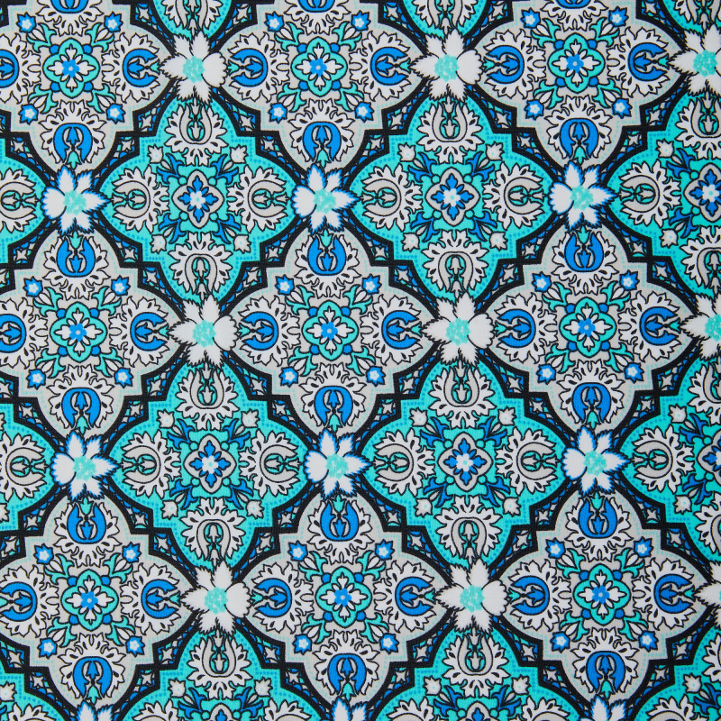 Микрофибра принт WH1005p (Зеленый, CA523839-2E, БП)