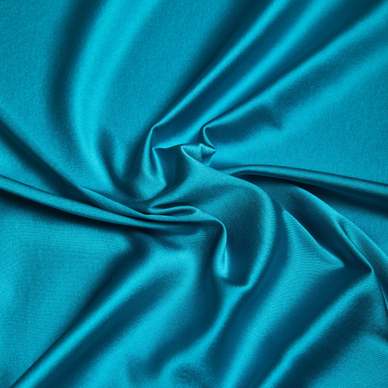 Шелк SU20201126-1 (Бирюзовый, 17-4928 TCX A, 17-4928)