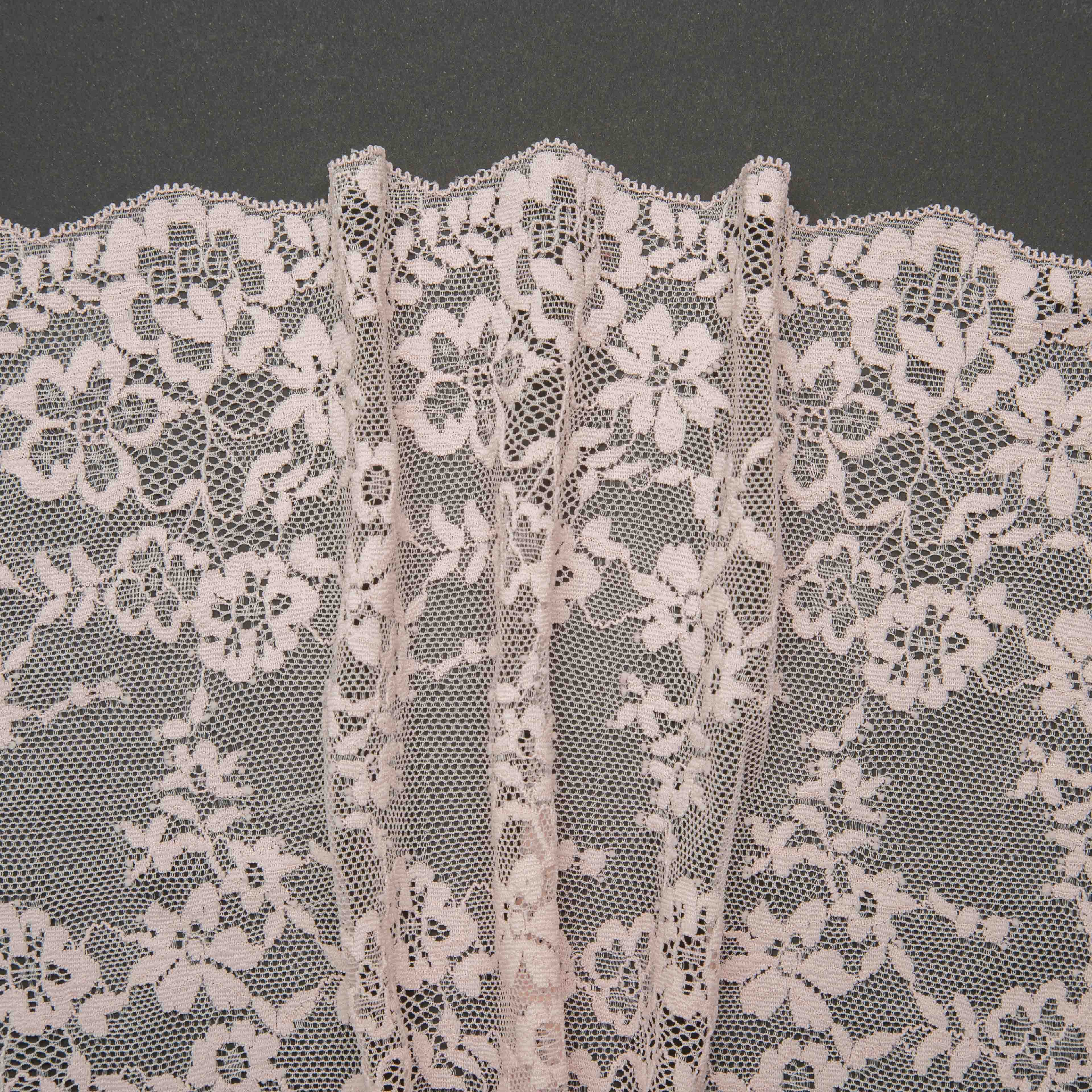 Кружево Эластичное L07720D (Розовый, rose pink, БП)