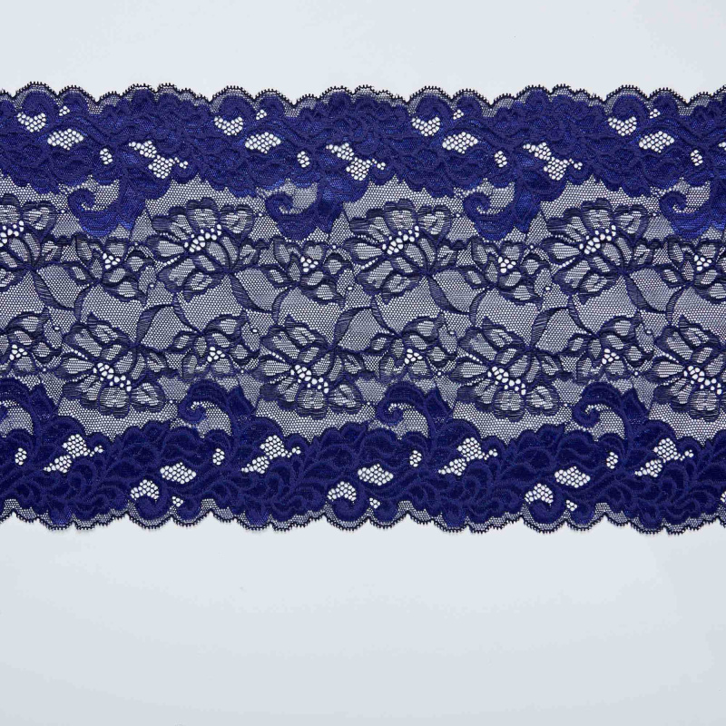 Кружево Эластичное HB050451TT (Синий, S1700729098A, БП)
