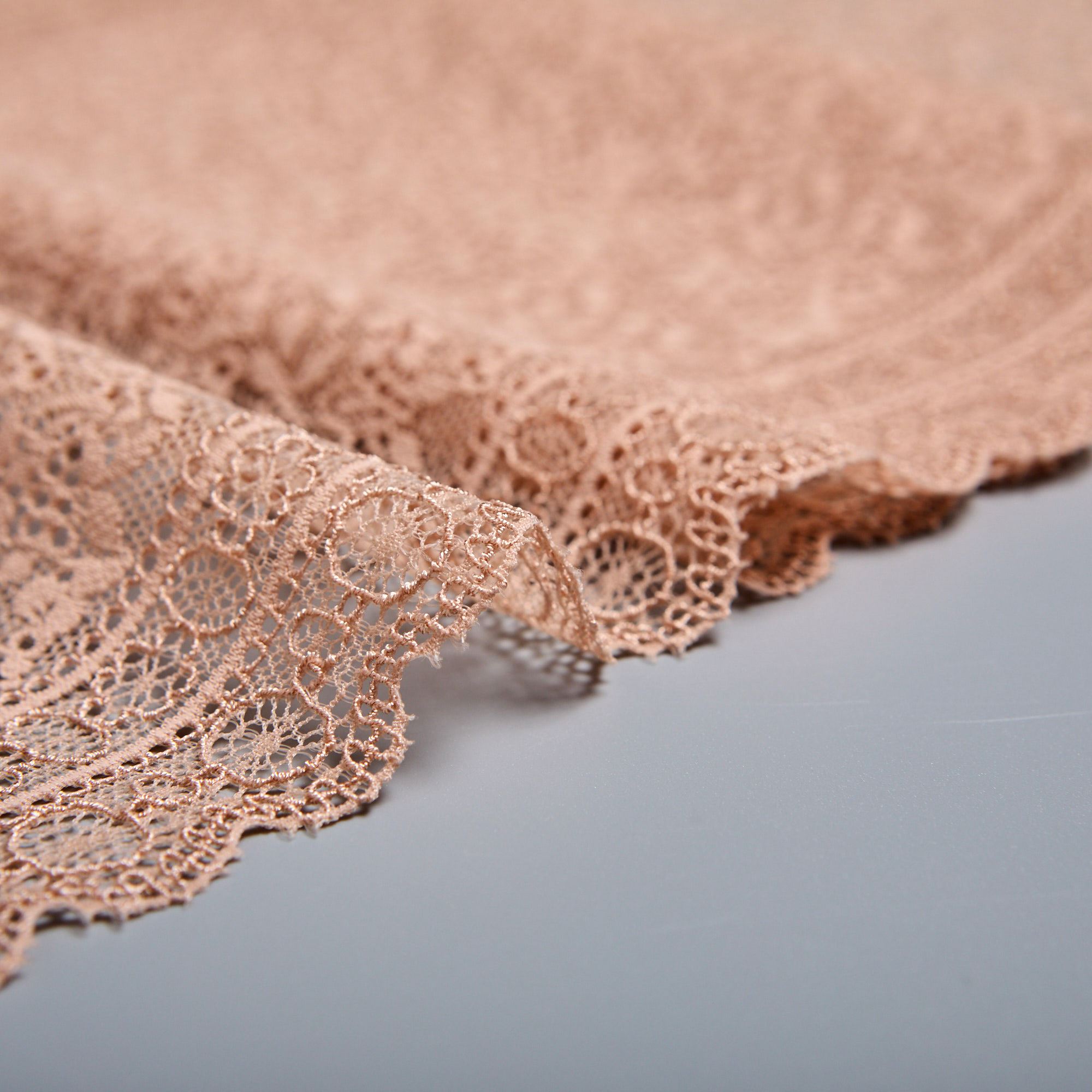 Кружево эластичное h6224a (Бежевый, M0009358A, БП)