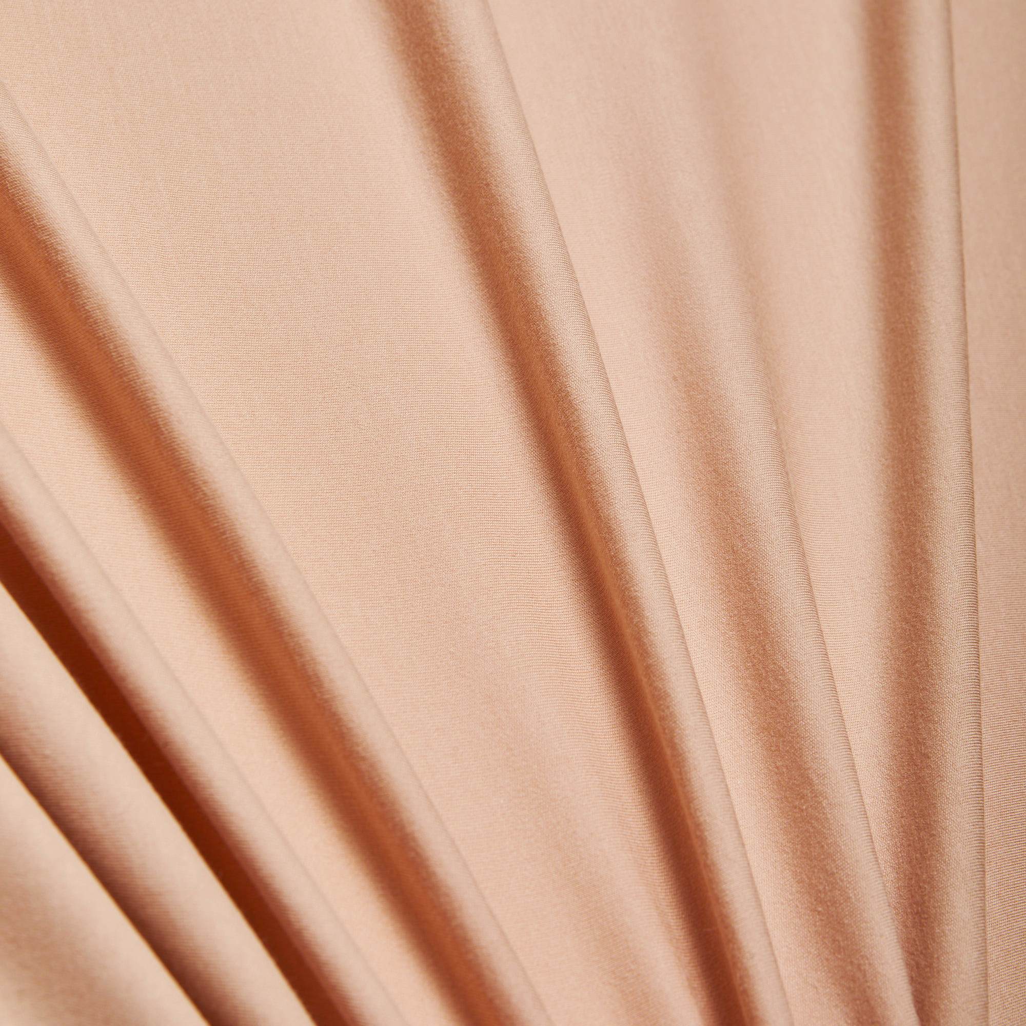 Хлопок трикотажный KL9027 (Бежевый, beige 15-1315 TPX B, 15-1315)