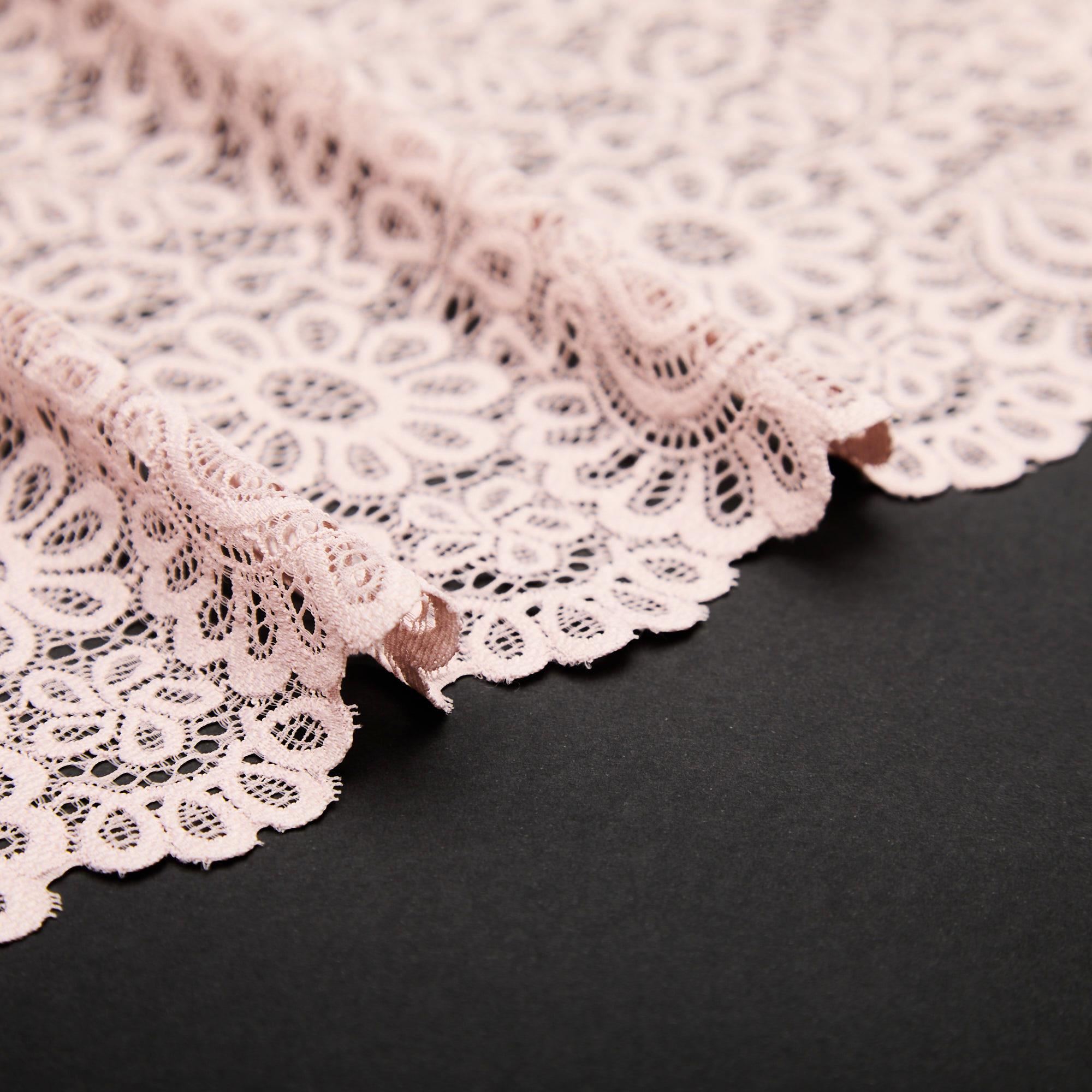 Кружево Эластичное L07725D (Бежевый, Z160328159-1D, БП)