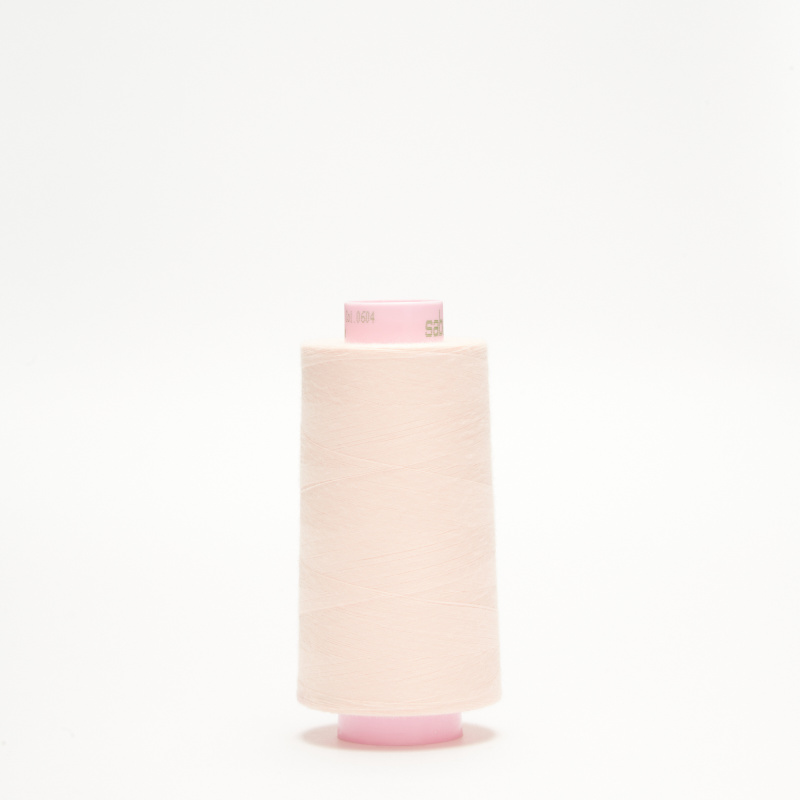 Нитки армированные saba 150 (Персиковый, 604, БП)