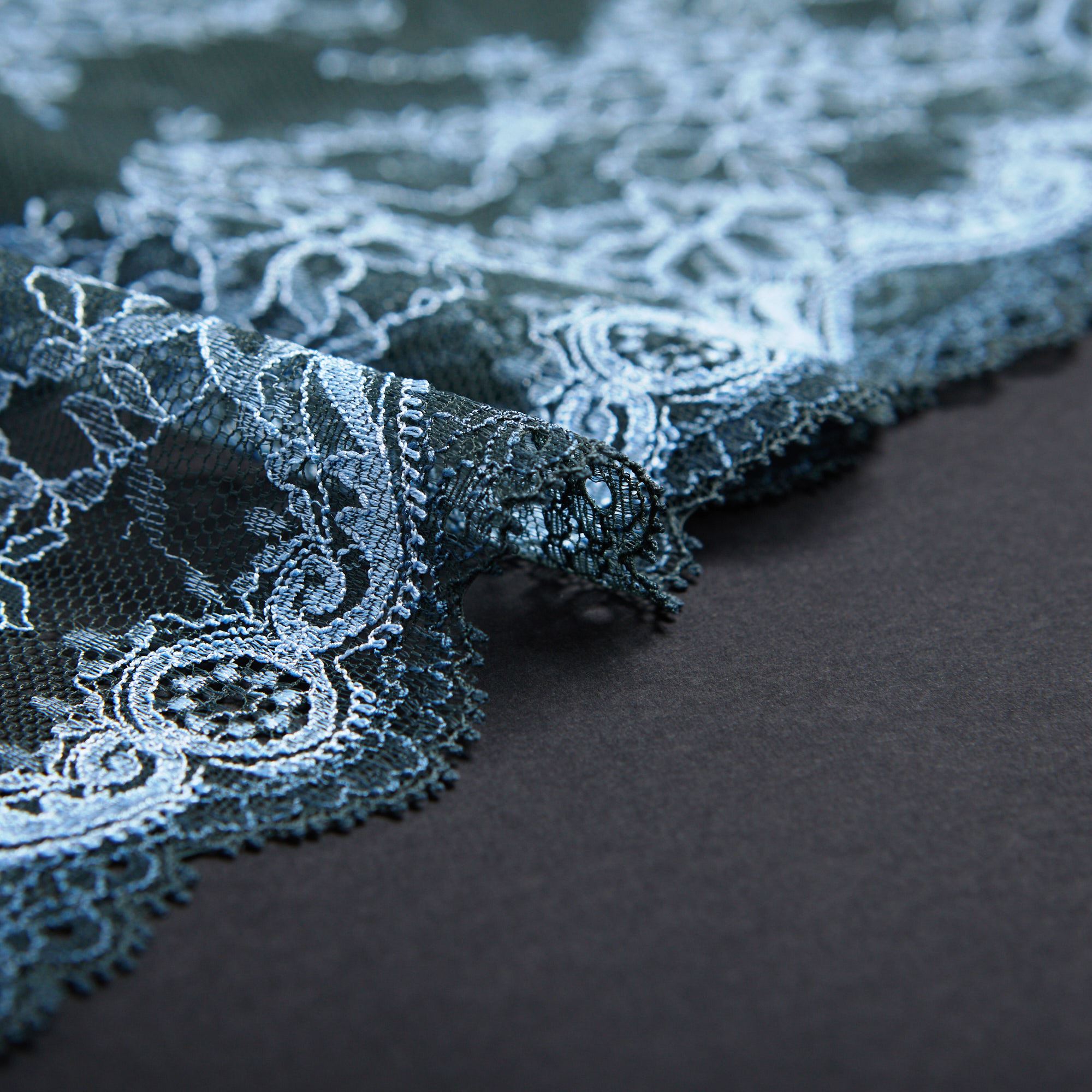 Кружево Эластичное L920331 (Голубой, 052630, БП)