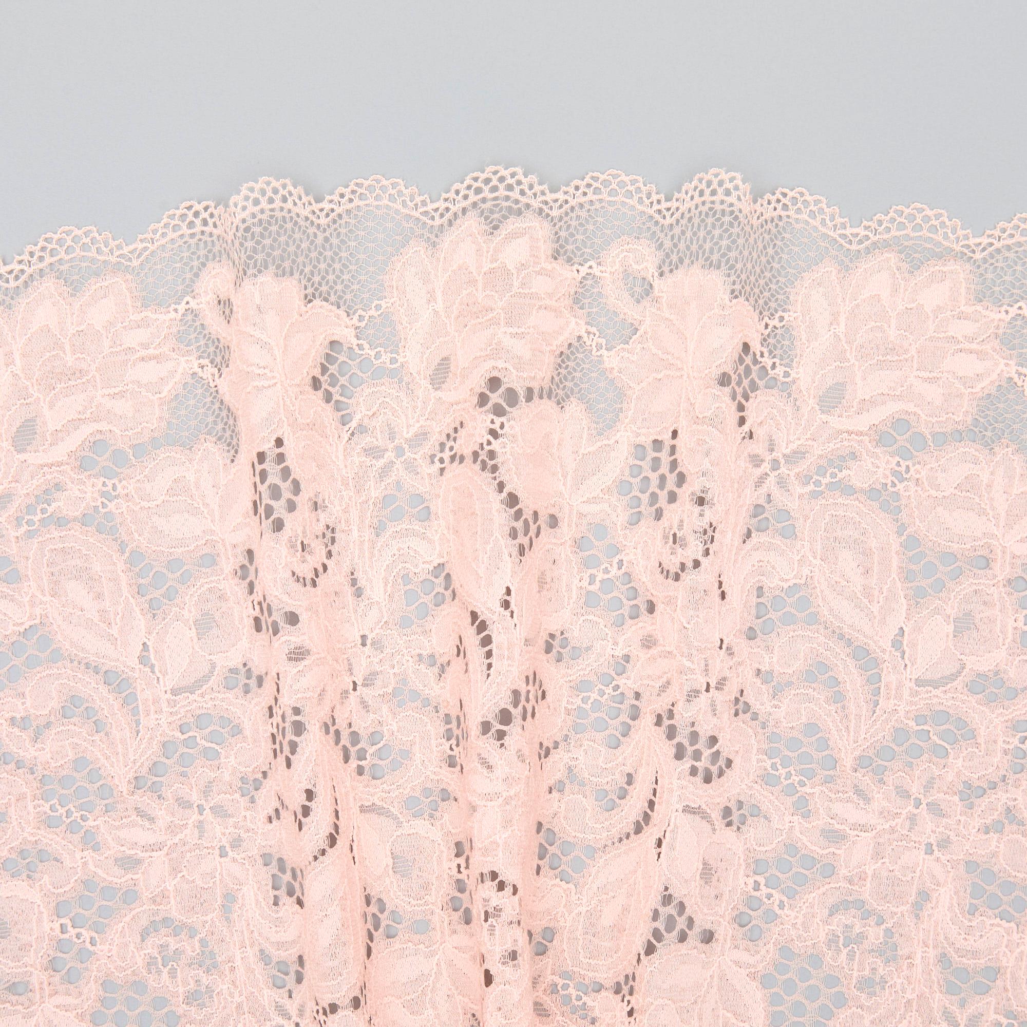 Кружево эластичное HQ543M (Розовый, MM004765A, БП)