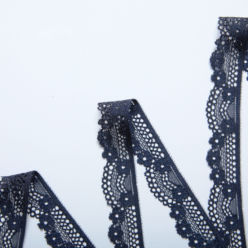 Кружево Эластичное Узкое P1530A (Синий, L0013149A, БП)